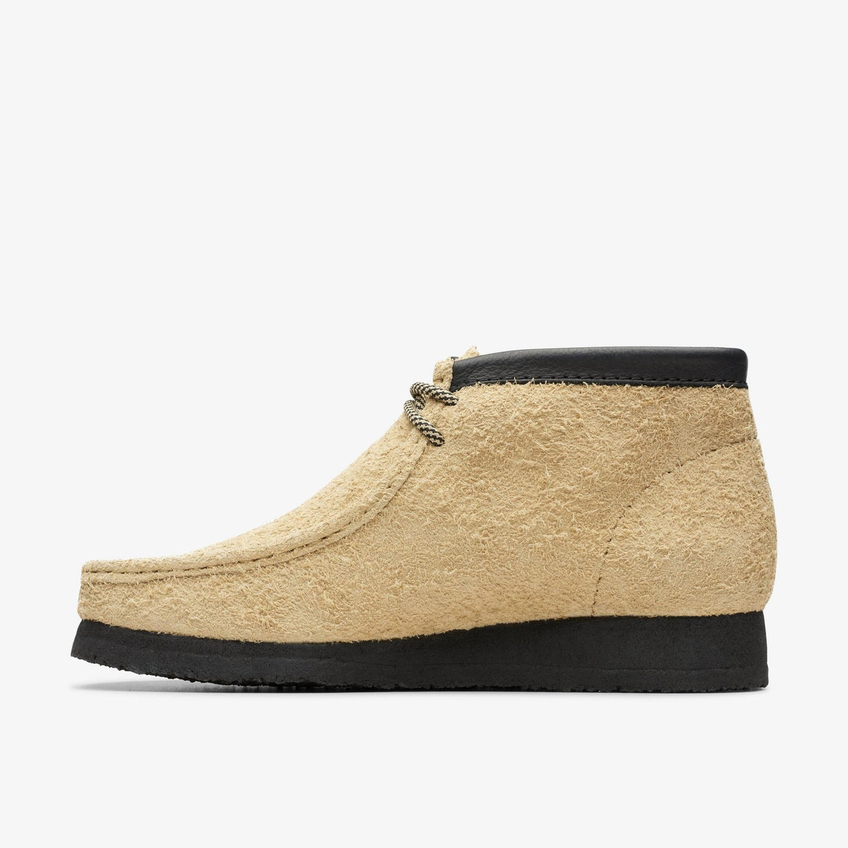 Clarks Originals Wallabee Boot Men's Maple/Black 26174051 — side view
