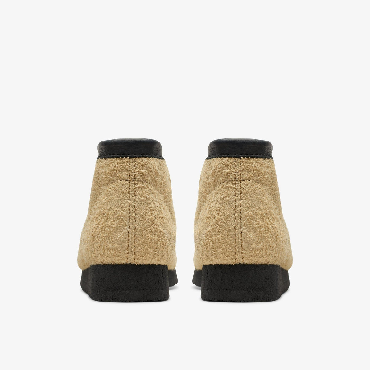 Clarks Originals Wallabee Boot - Maple/Black Men's Black 26174051 — detail view