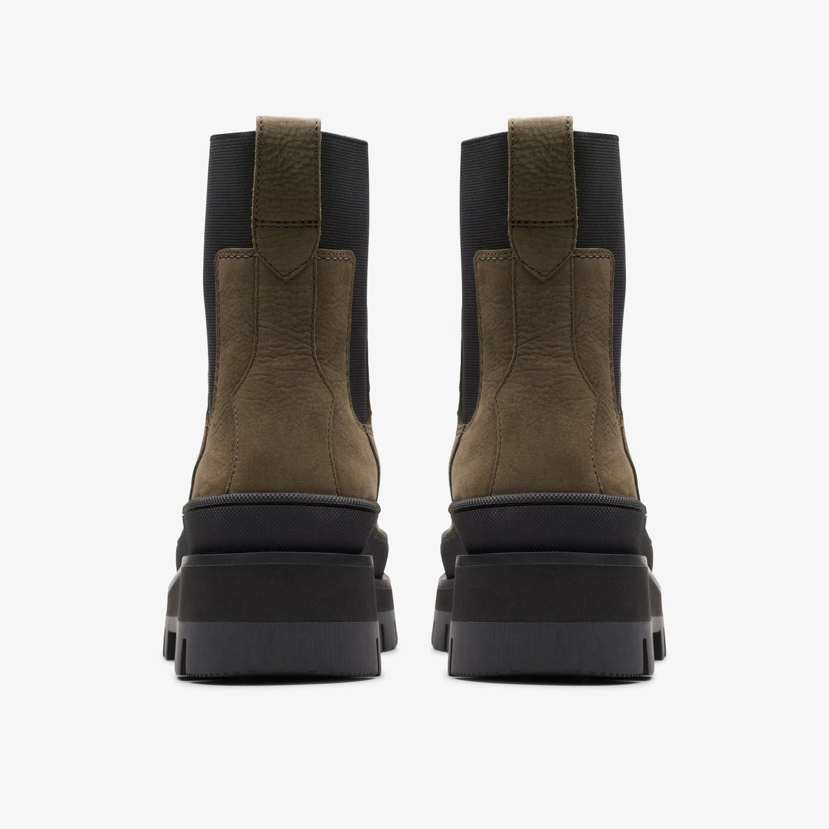 Clarks Orianna2 Top Women's Dark Olive Nubuck 26174064 — detail view