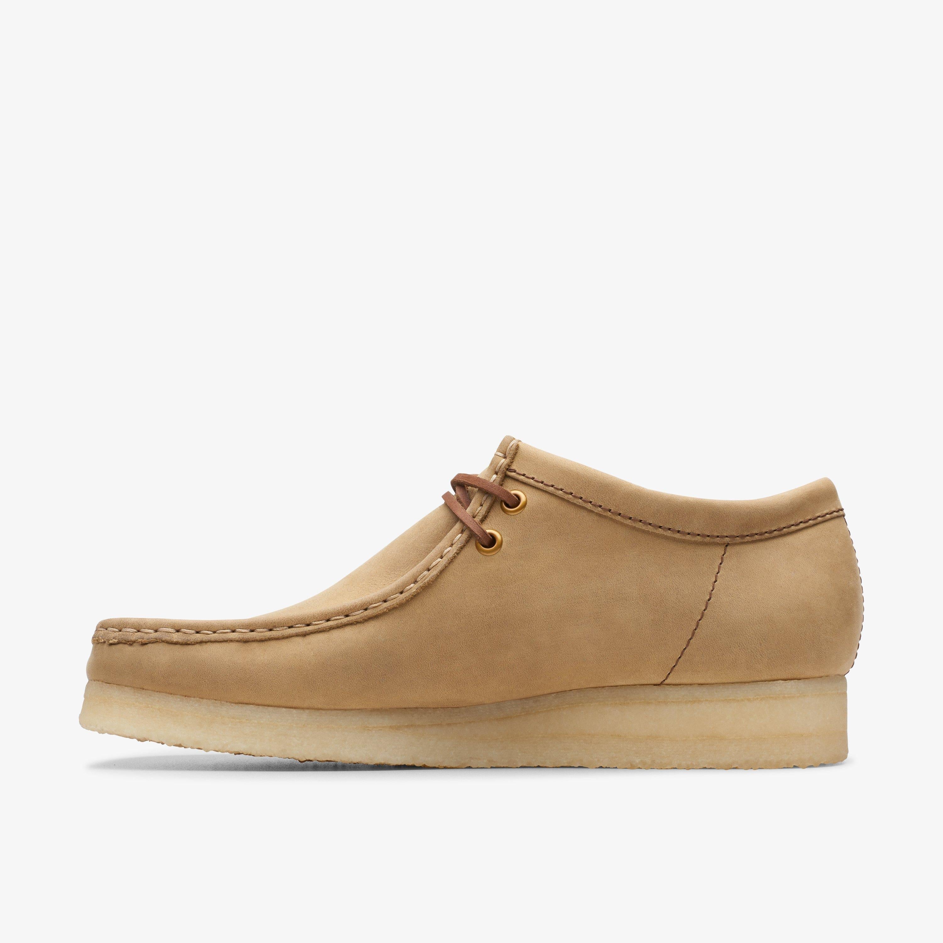 Clarks Originals Wallabee Men's Brown Leatherrherther Casual Shoes