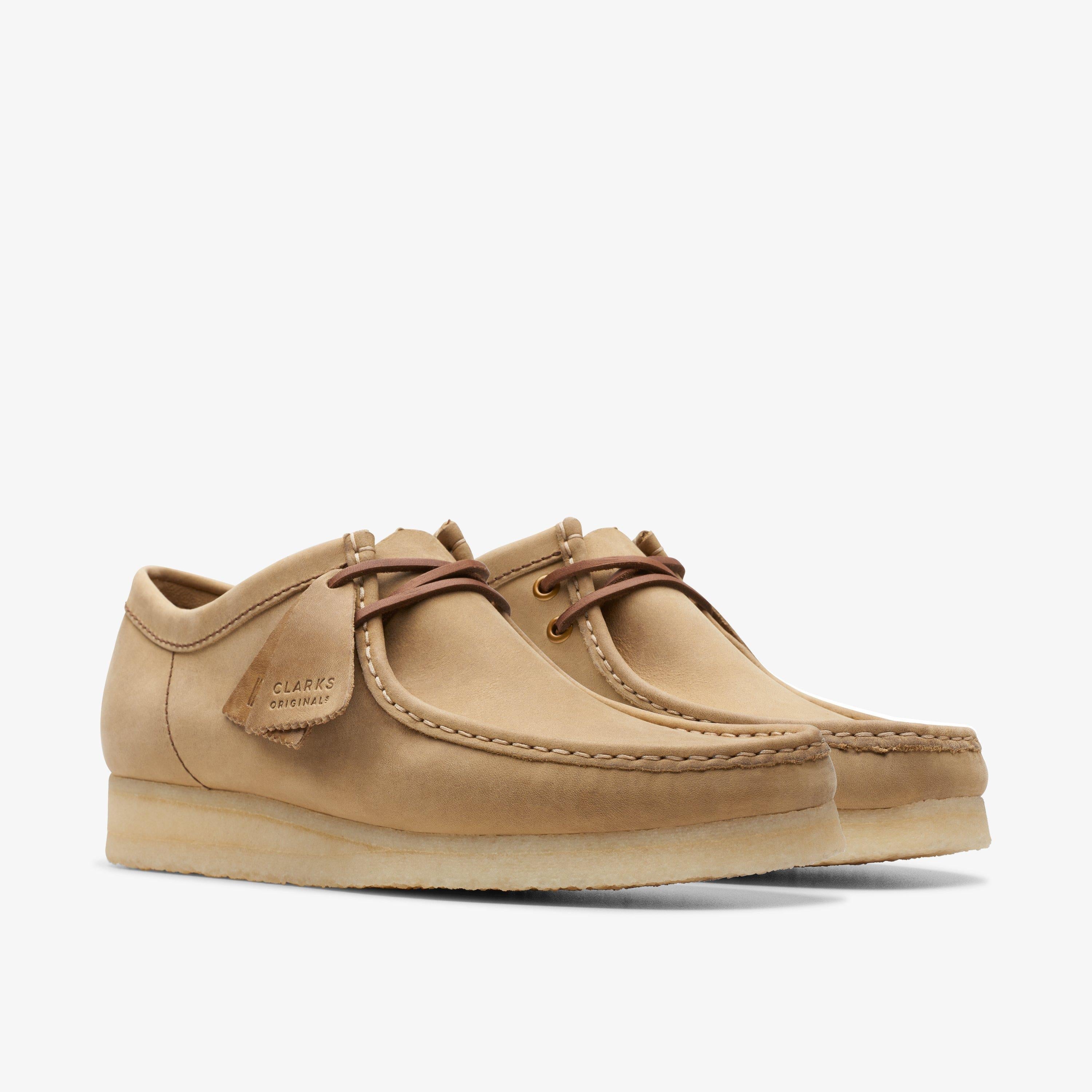 Clarks Originals Wallabee Men's Brown Leatherrherther Casual Shoes