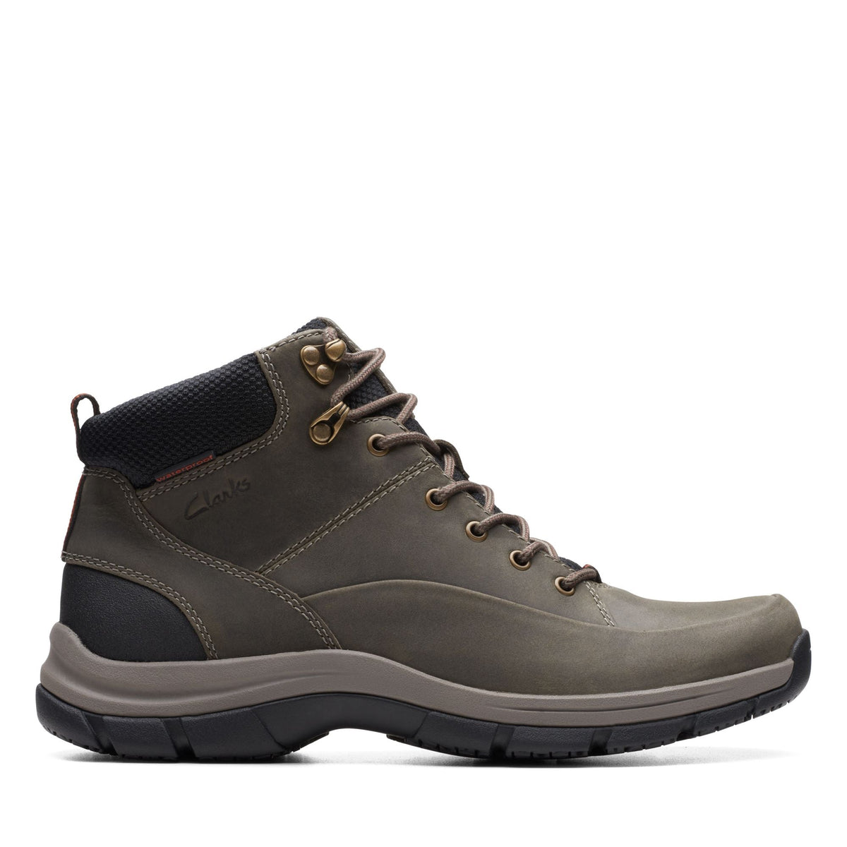 Clarks Walpath Mid Men's Beige Leather 26174619
