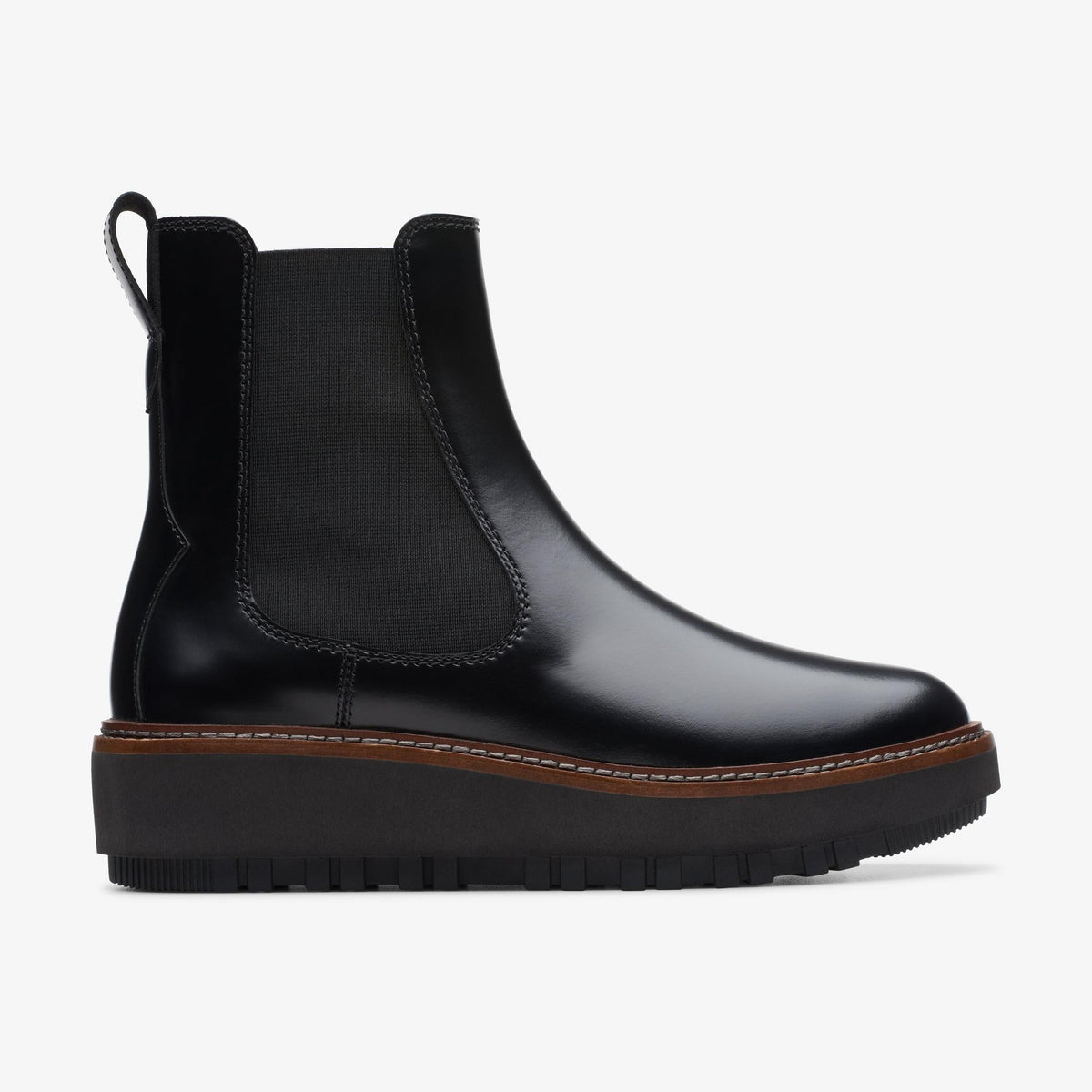 Clarks Orianna Up Women's Black Leather 26174821