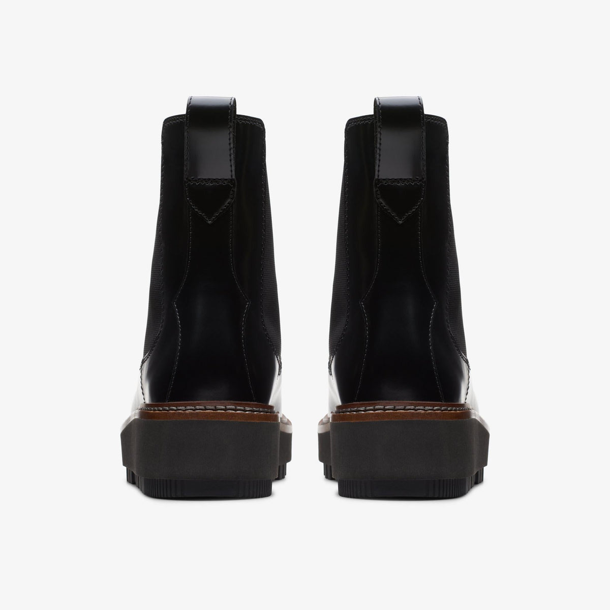 Clarks Orianna Up Women's Black Leather 26174821 — detail view