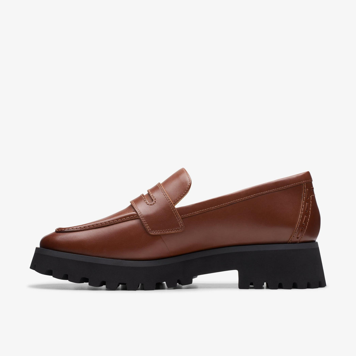 Clarks Stayso Edge Women's Caramel Leather 26174869 — side view