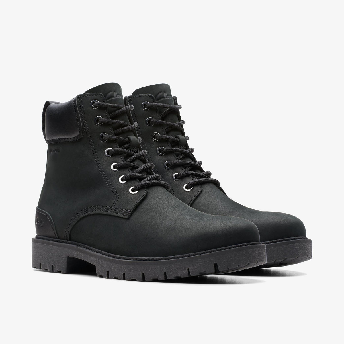 Clarks Rossdale Hi GTX Men's Black Leather 26174932 — sole view
