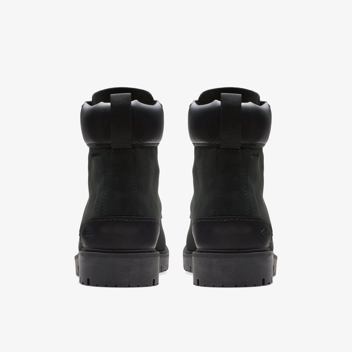 Clarks Rossdale Hi GTX Men's Black Leather 26174932 — detail view