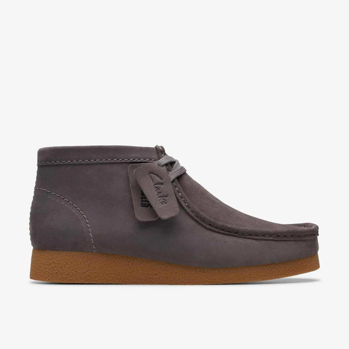 Clarks Originals Wallabee EVO Boot Men's Grey Suede 26174938