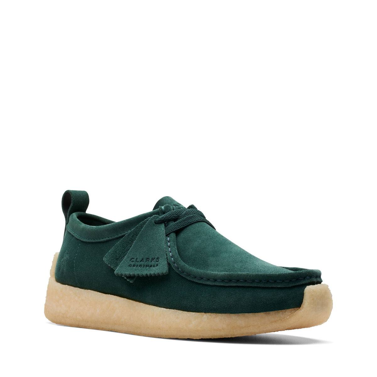 Clarks ORIGINALS ROSSENDALE 'RONNIE FIEG KITH 8TH STREET' Men's Dark Green 26175551 — side view