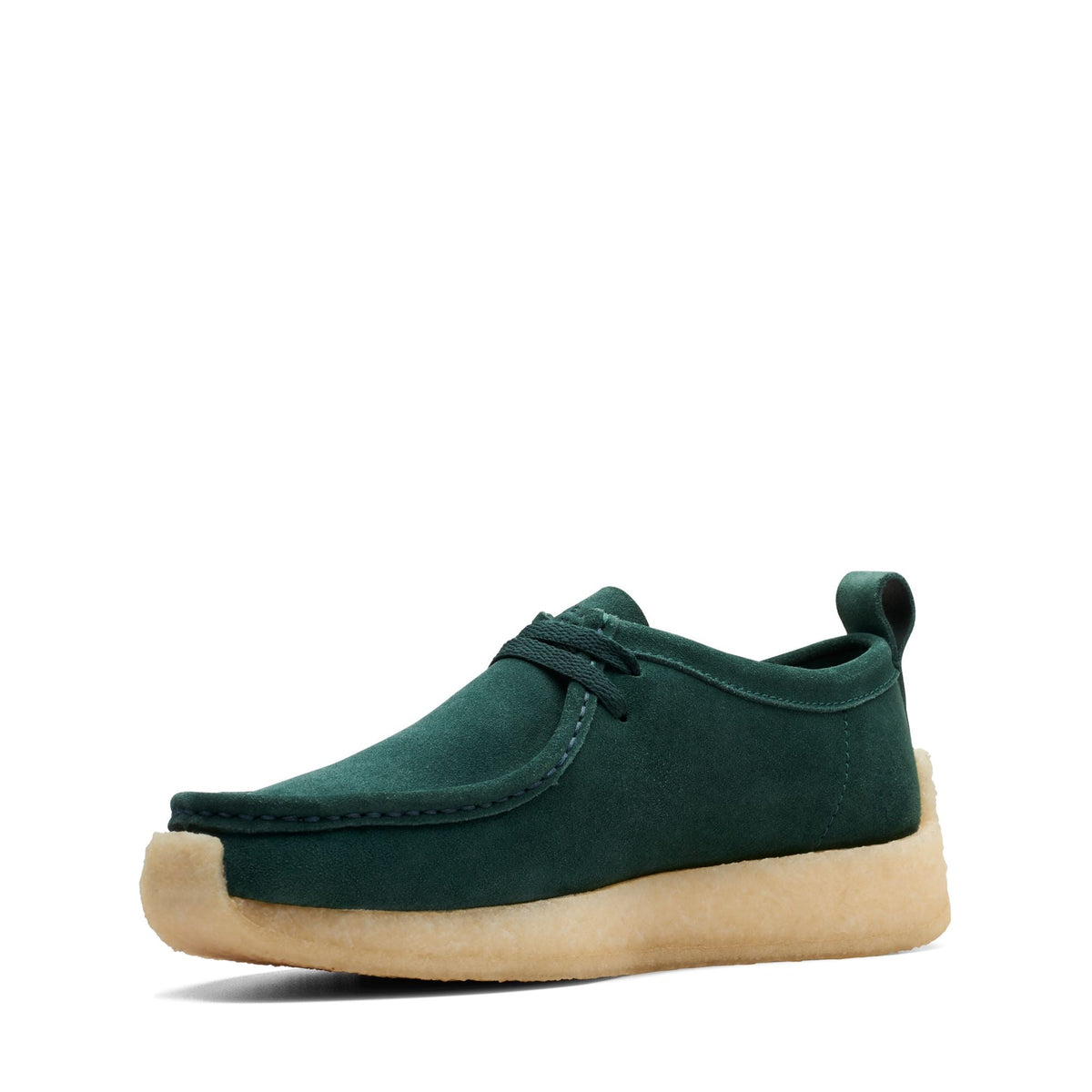 Clarks Originals x Kith Rossendale 8th Street Men's Dark Green Suede 26175551 — sole view