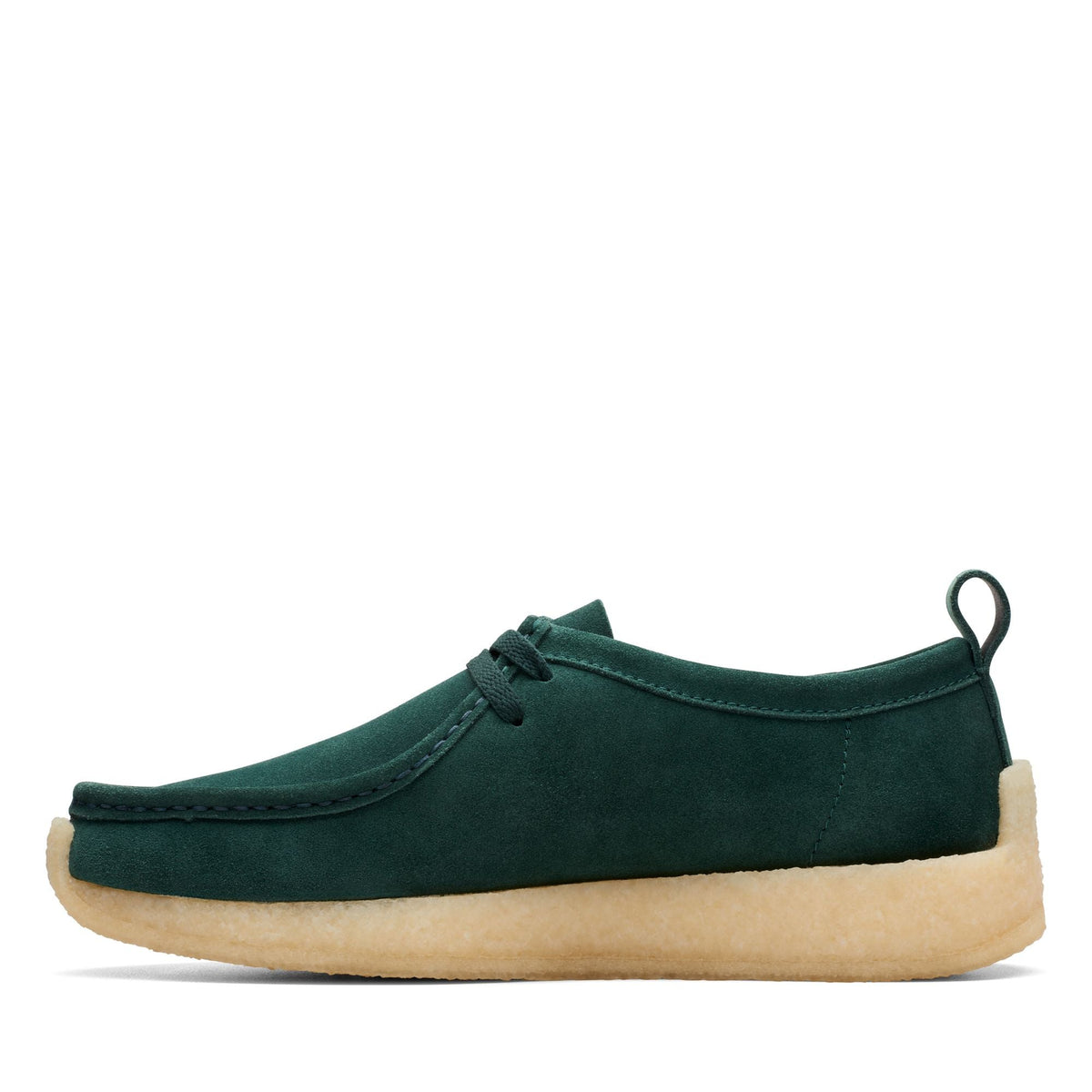 Clarks Originals x Kith Rossendale 8th Street Men's Dark Green Suede 26175551 — detail view