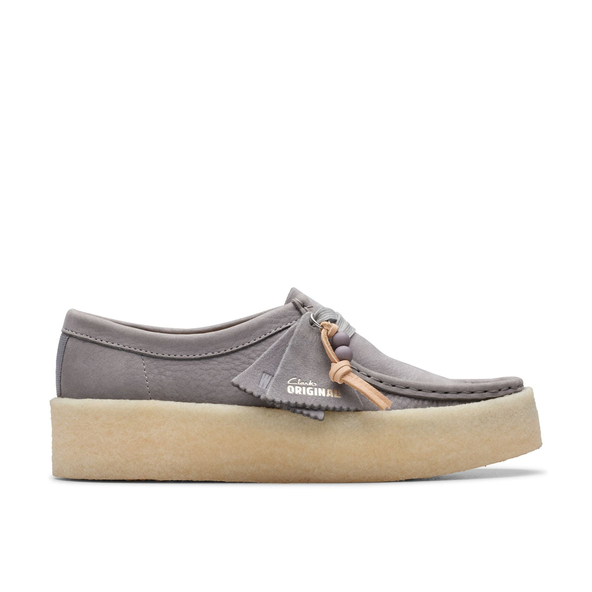 Clarks Originals Wallabee Women's Steel Grey Nubuck 26175660 - alternate product view