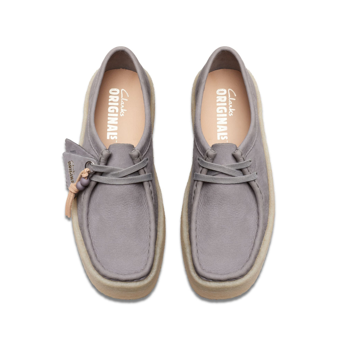 Clarks Originals Wallabee Women's Steel Grey Nubuck 26175660 - alternate product view