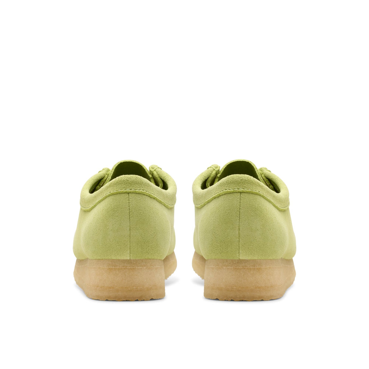 Clarks Originals Wallabee Women's Pale Lime Suede 26175670 — detail view