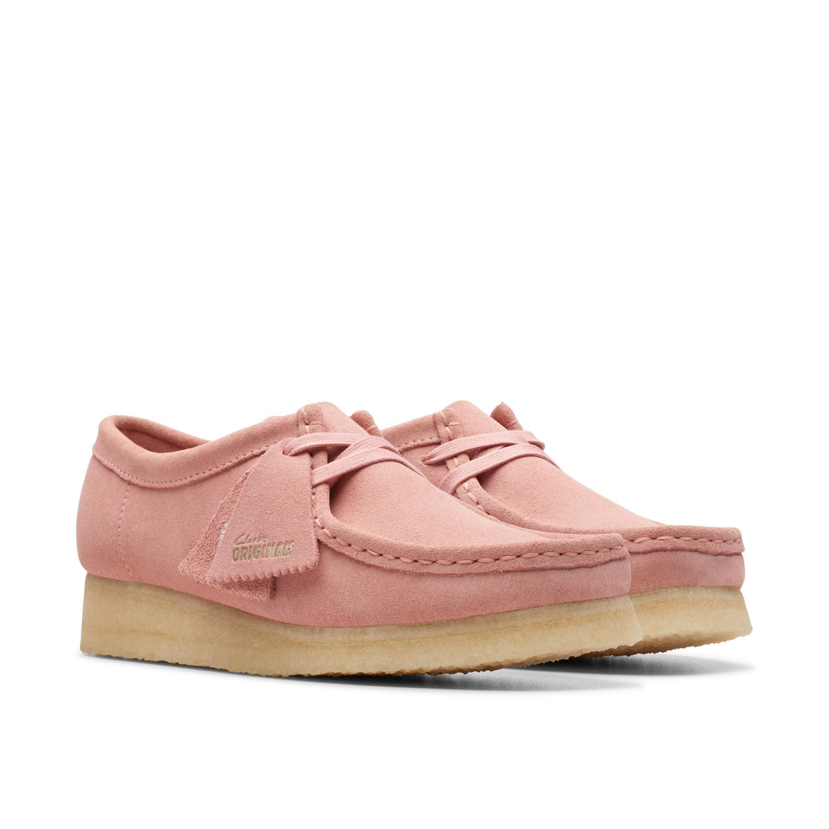 Clarks Originals Wallabee Women's Pink 26175671 — sole view