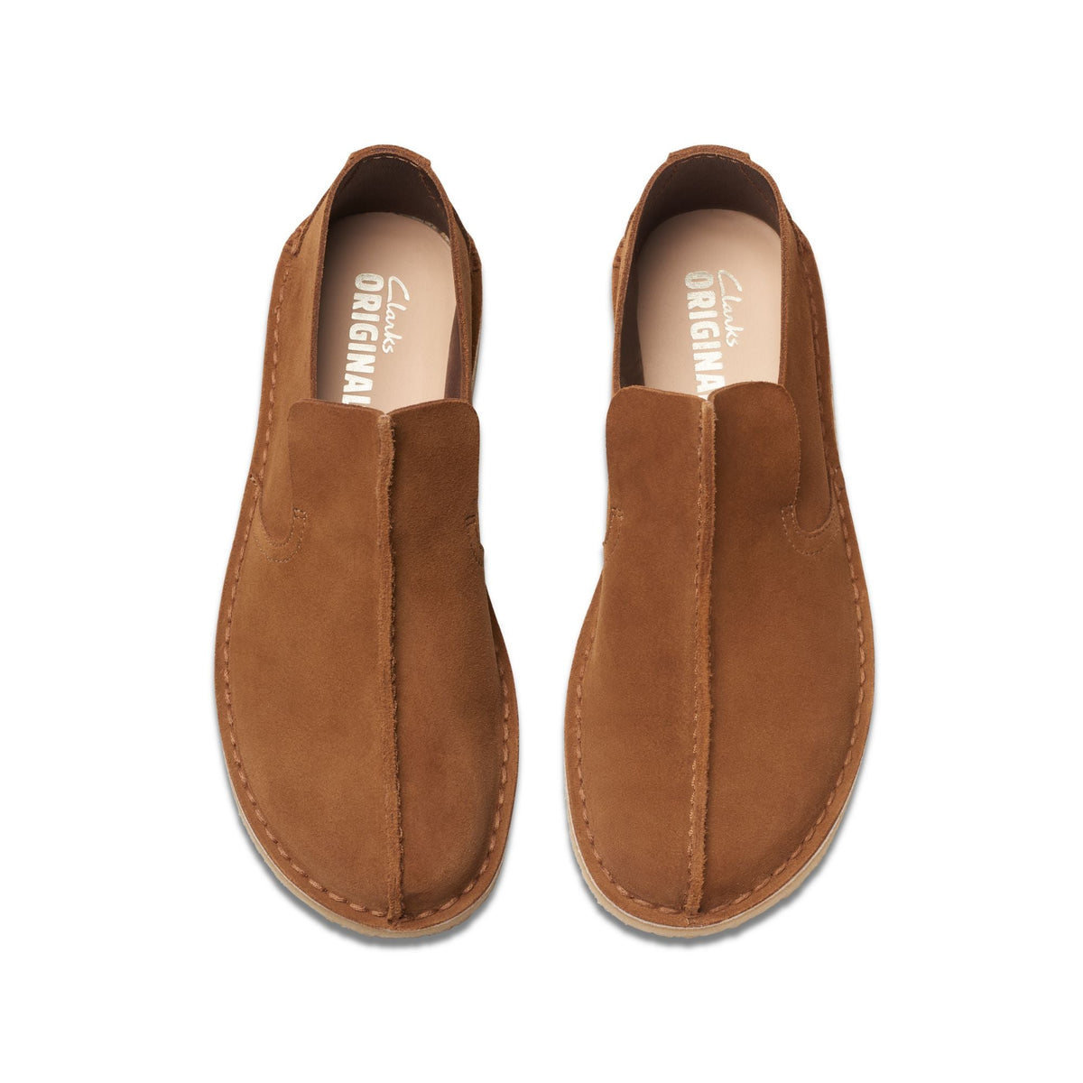 Clarks Originals Desert Mosier Men's Brown Suede 26175685 — top view