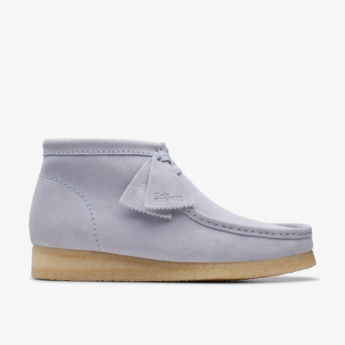 Clarks Originals Wallabee Boot Men's Cloud Grey Suede 26175699