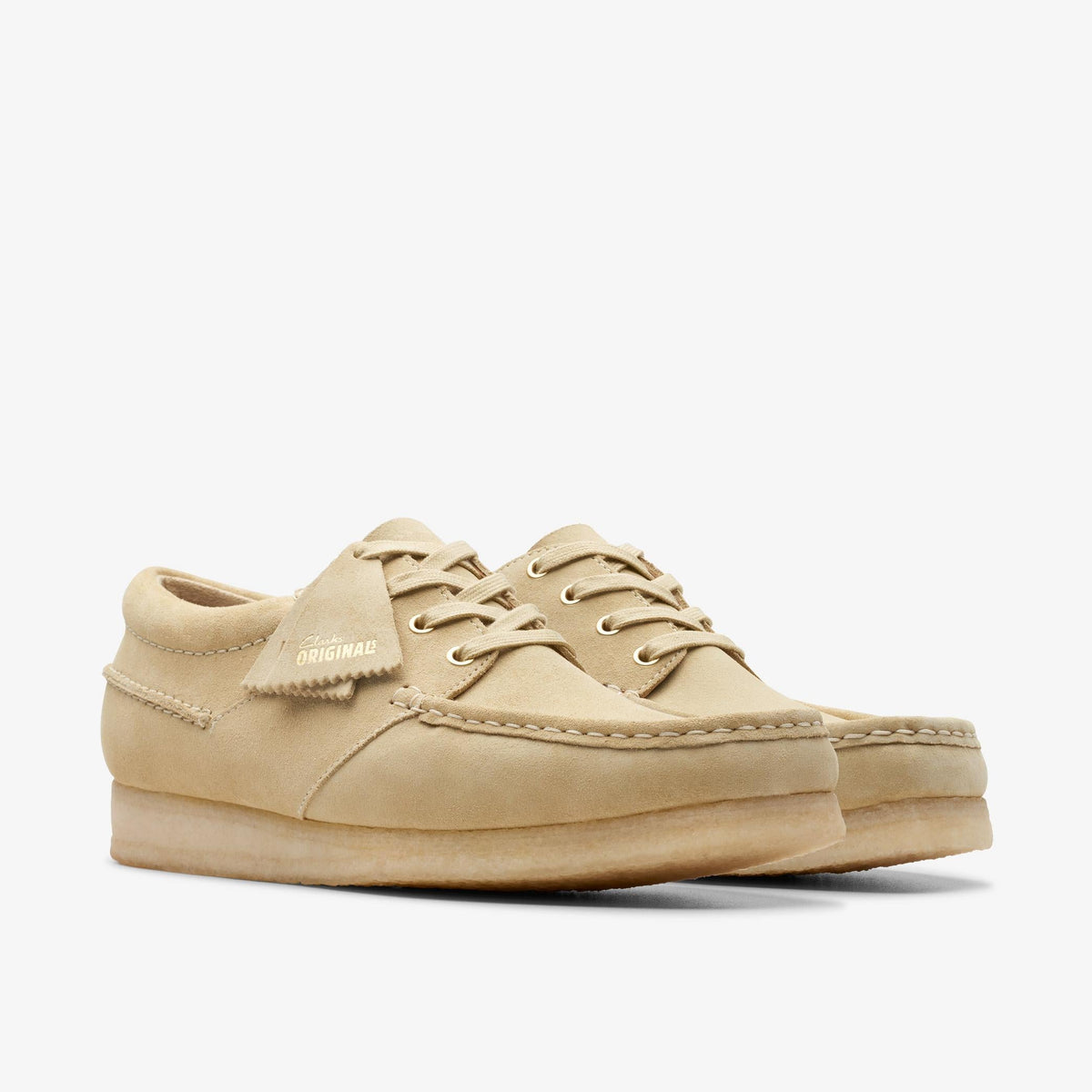 Clarks Originals Wallabee Men's Maple Suede 26175753 — sole view