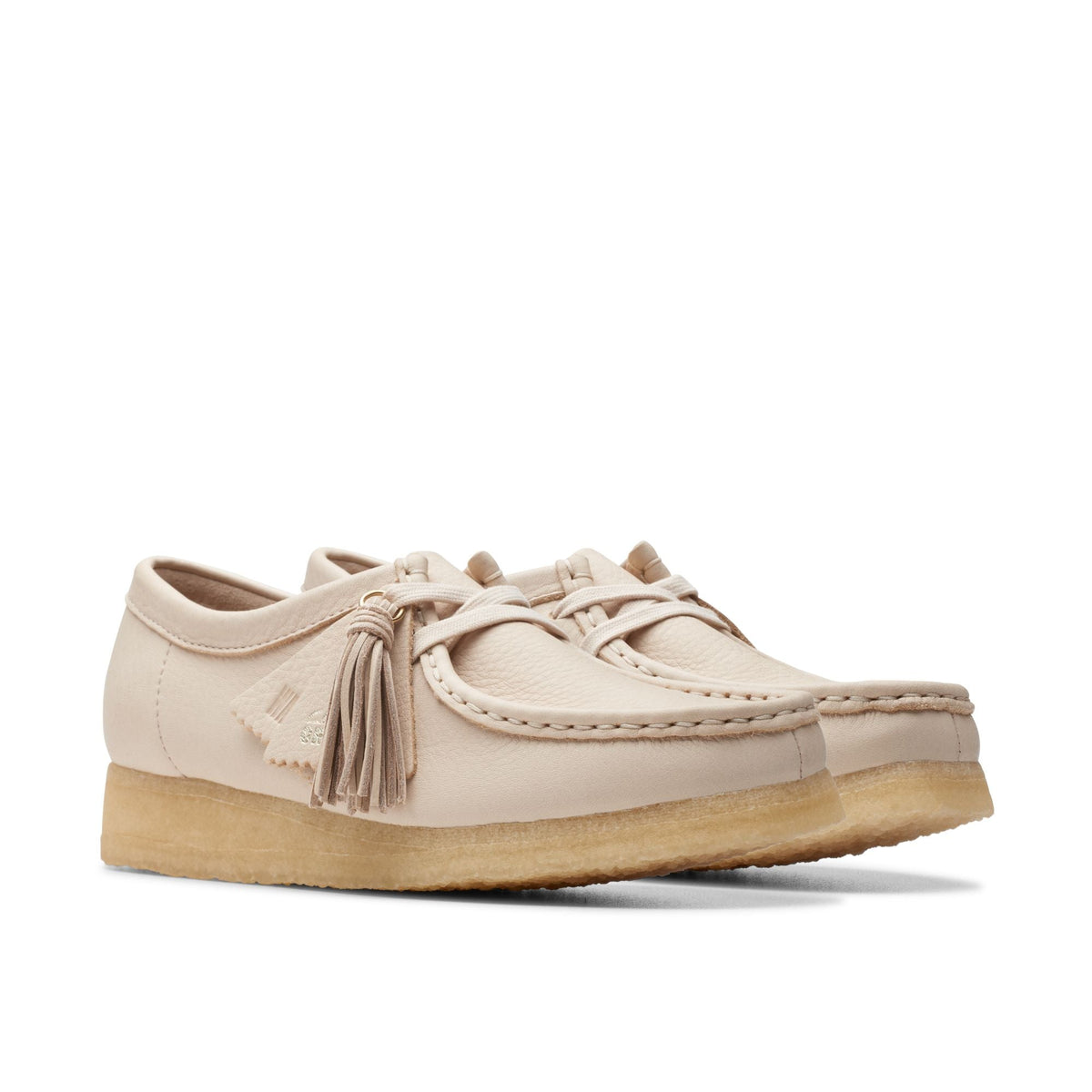 Clarks Originals Wallabee Women's Beige Leather 26175773 — sole view