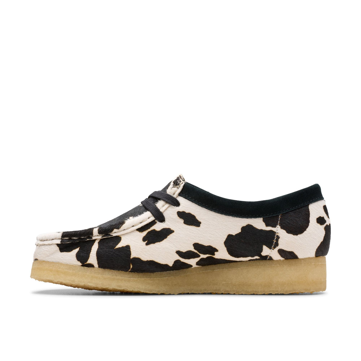 Clarks Originals Wallabee Women's Cow Print Hairon 26175835 — side view