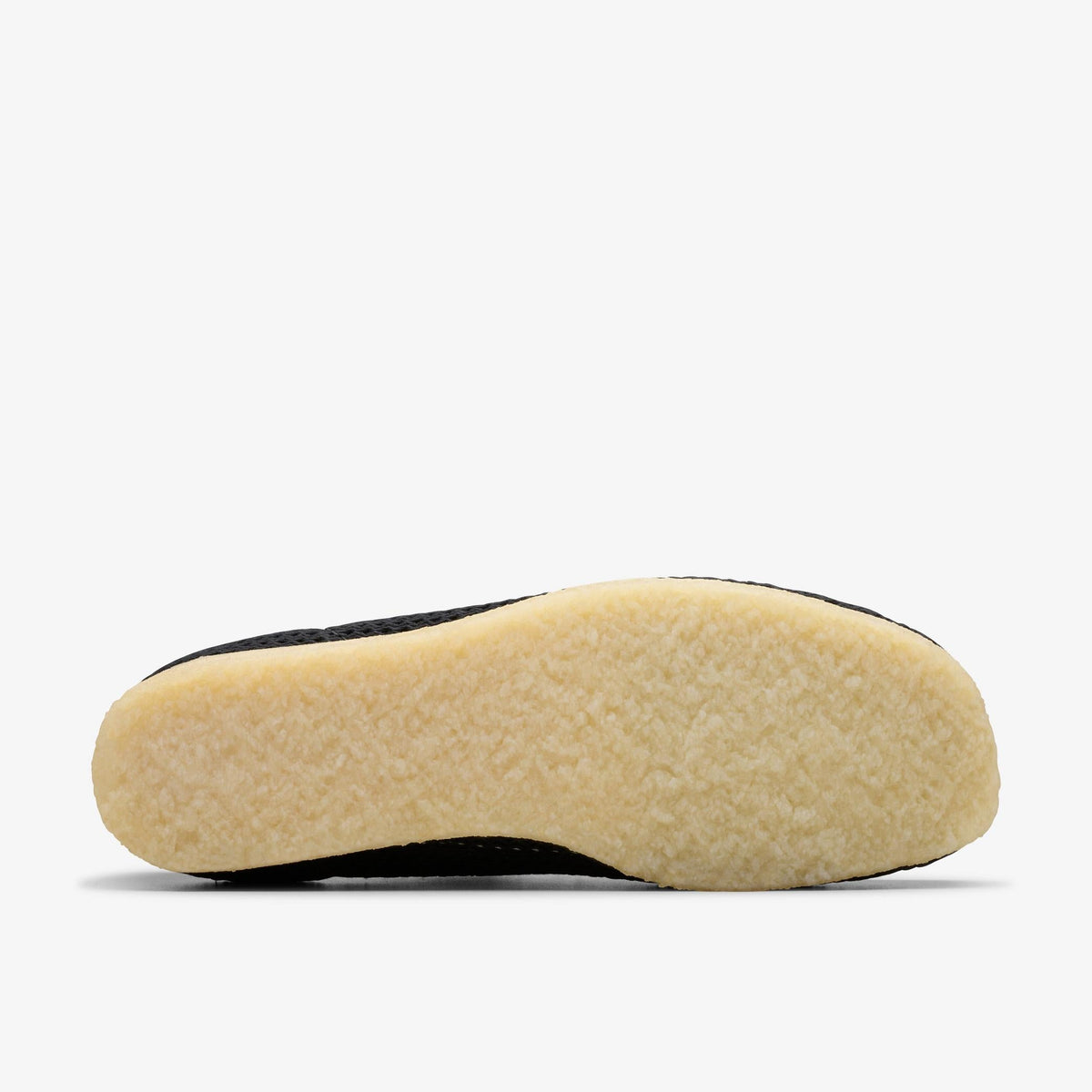 Clarks Originals Wallabee Men's Black Mesh 26175848 — rear view