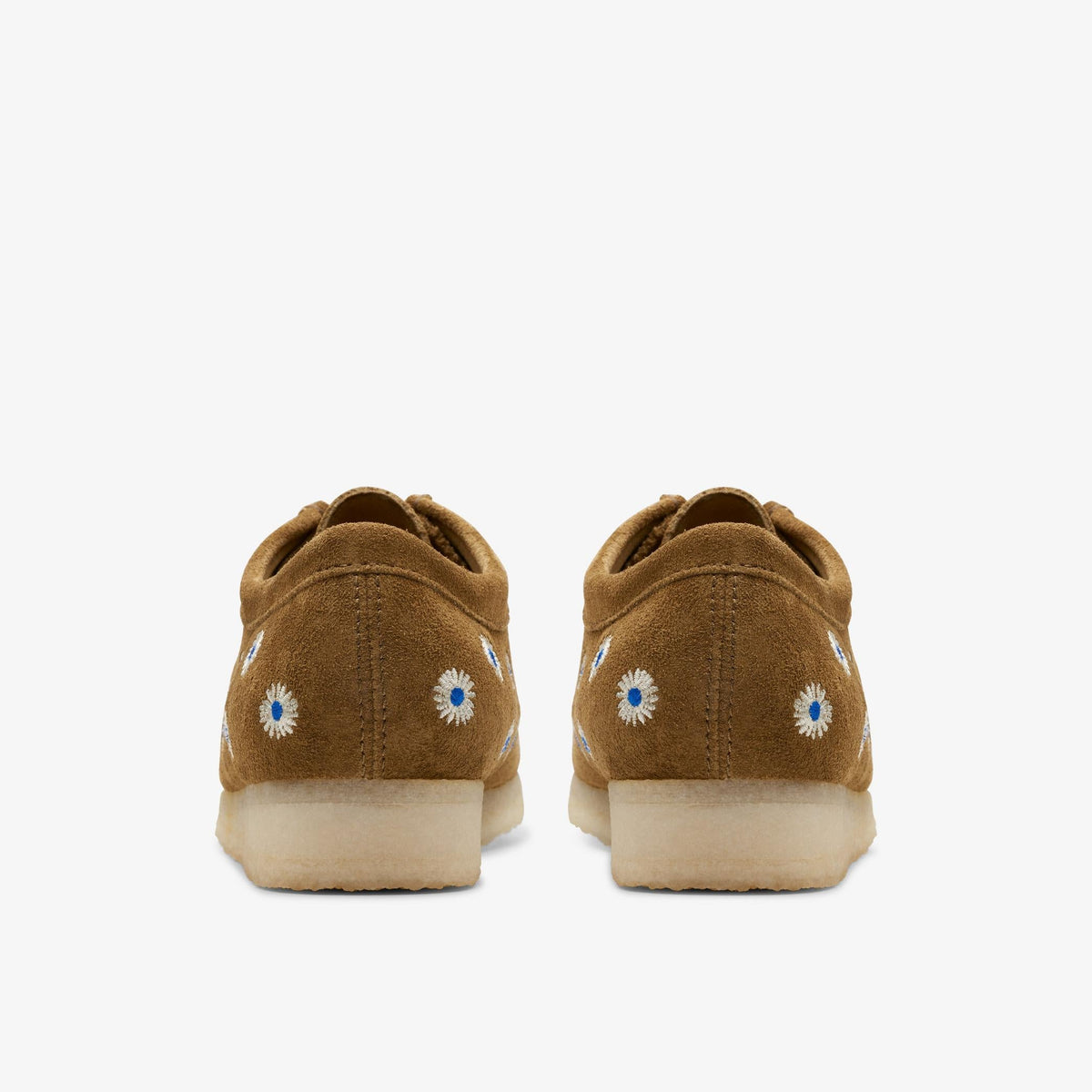 Clarks Originals Wallabee Men's Dark Olive Emb 26175852 — detail view