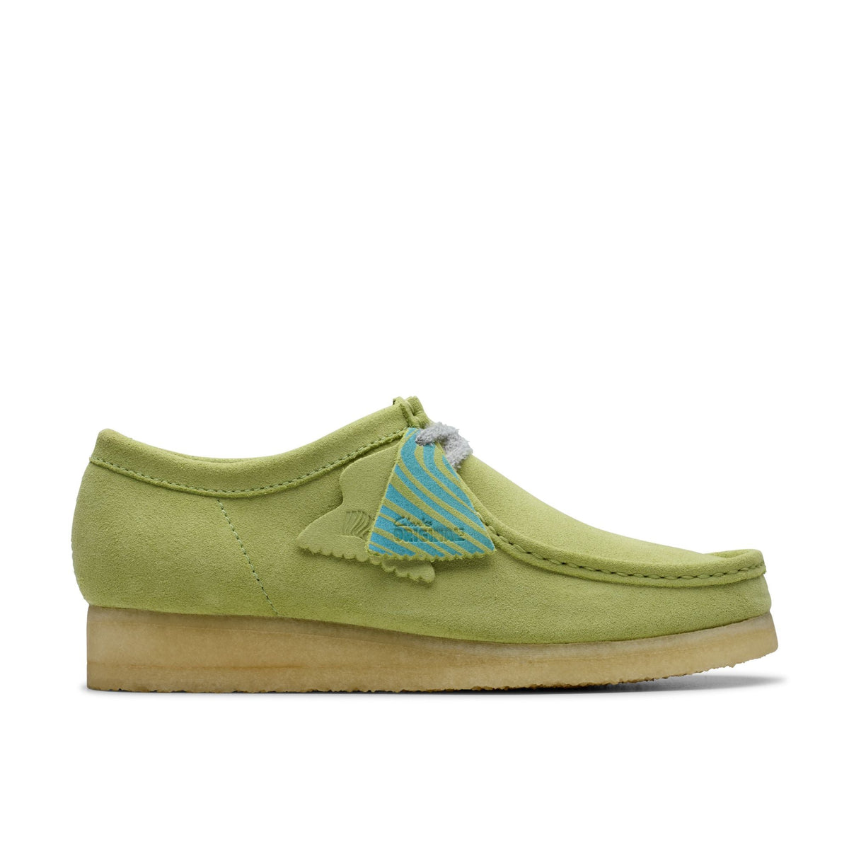 Clarks Originals Wallabee Men's Pale Lime Suede 26175855