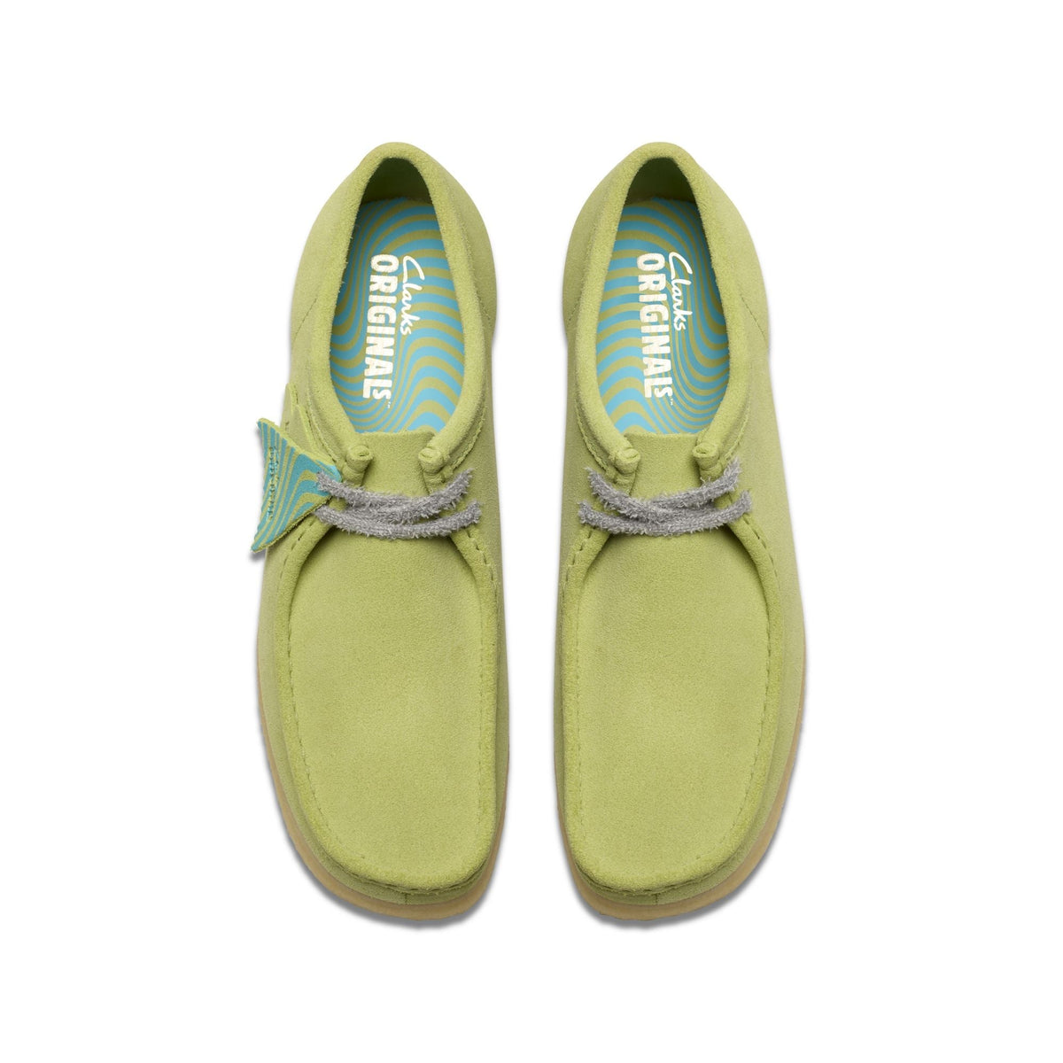 Clarks Originals Wallabee Men's Pale Lime 26175855 — top view