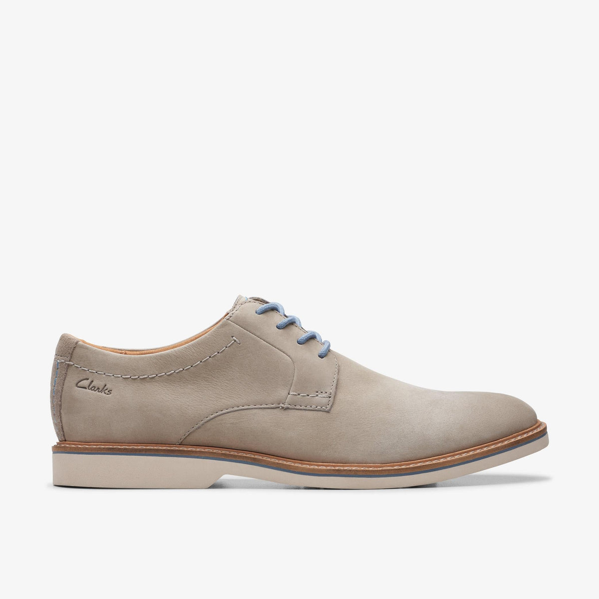 Clarks Atticus Lt Lace Men's Grey Nubuck 26176084