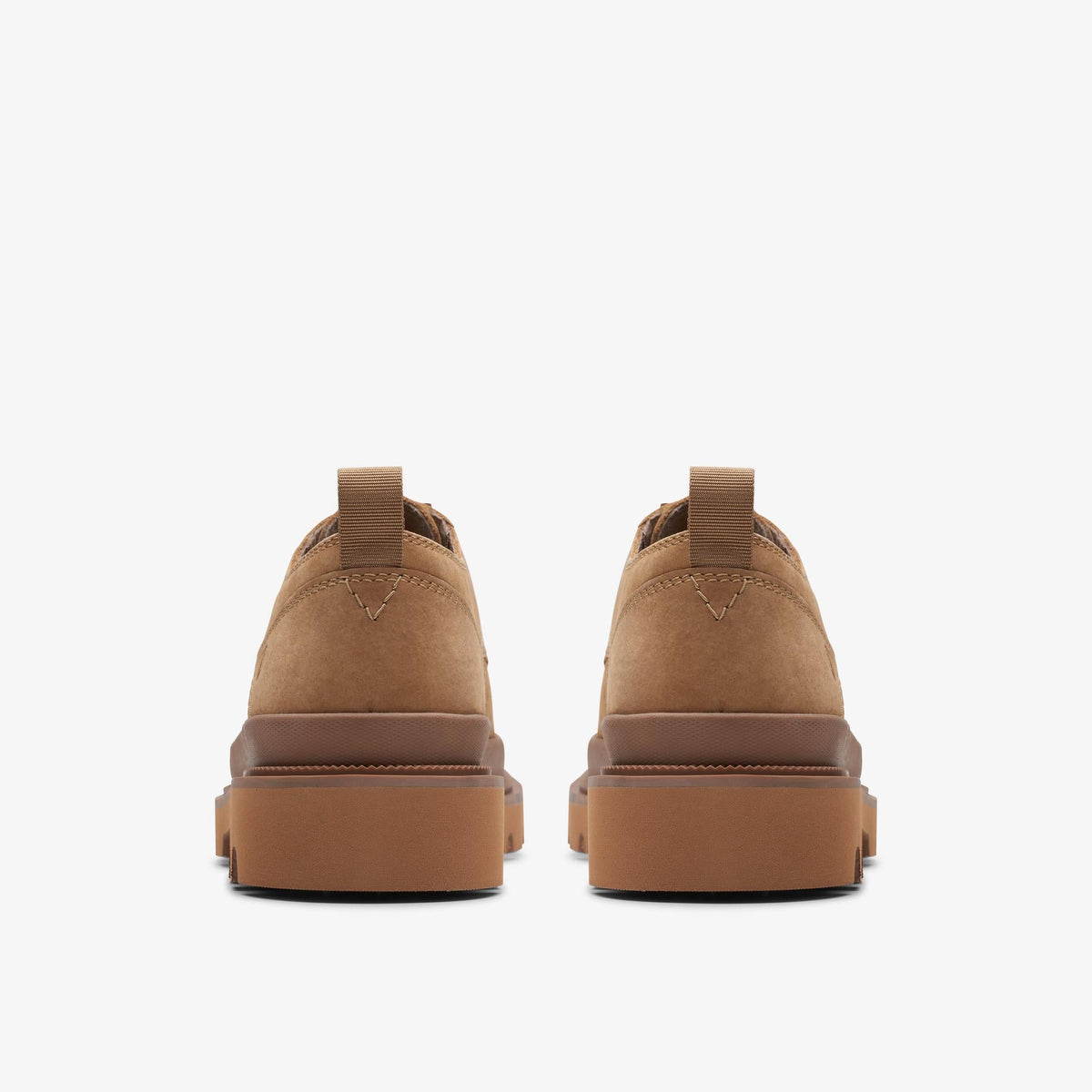 Clarks Badell Lace Men's Dark Sand Nubuck 26176088 — detail view