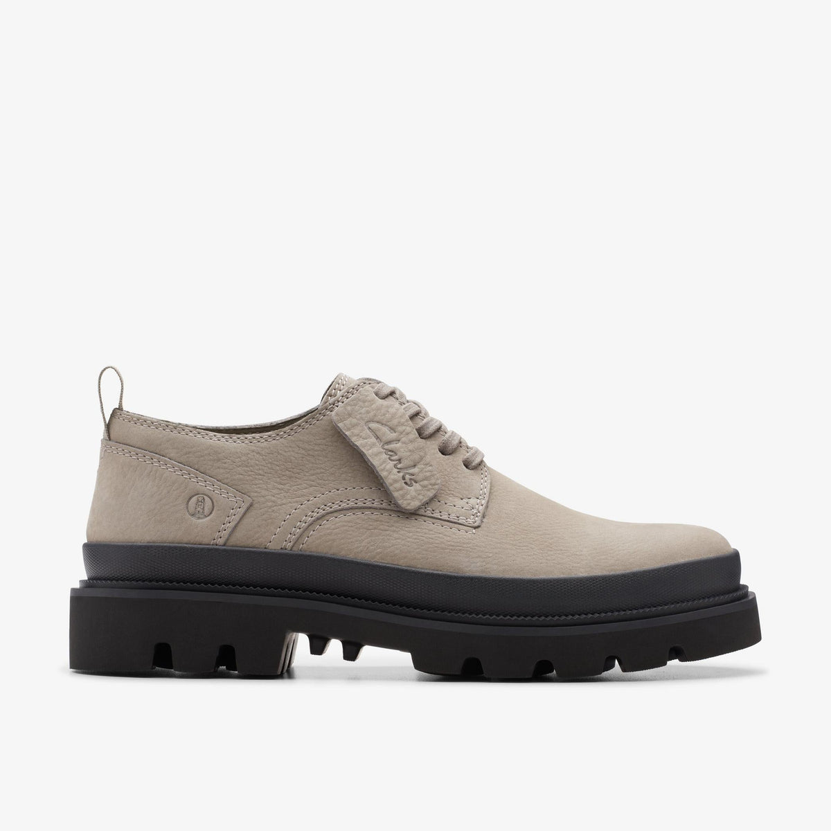 Clarks Badell Lace Men's Grey Nubuck 26176089