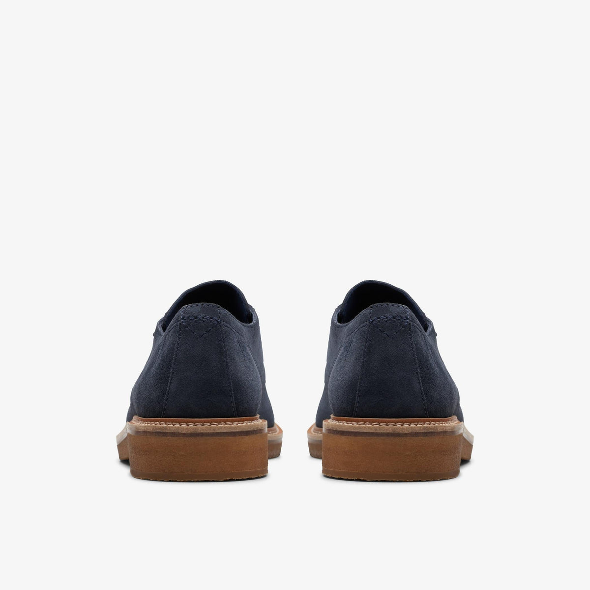 Clarks Clarkdale Derby Men's Navy Suede 26176109 — detail view