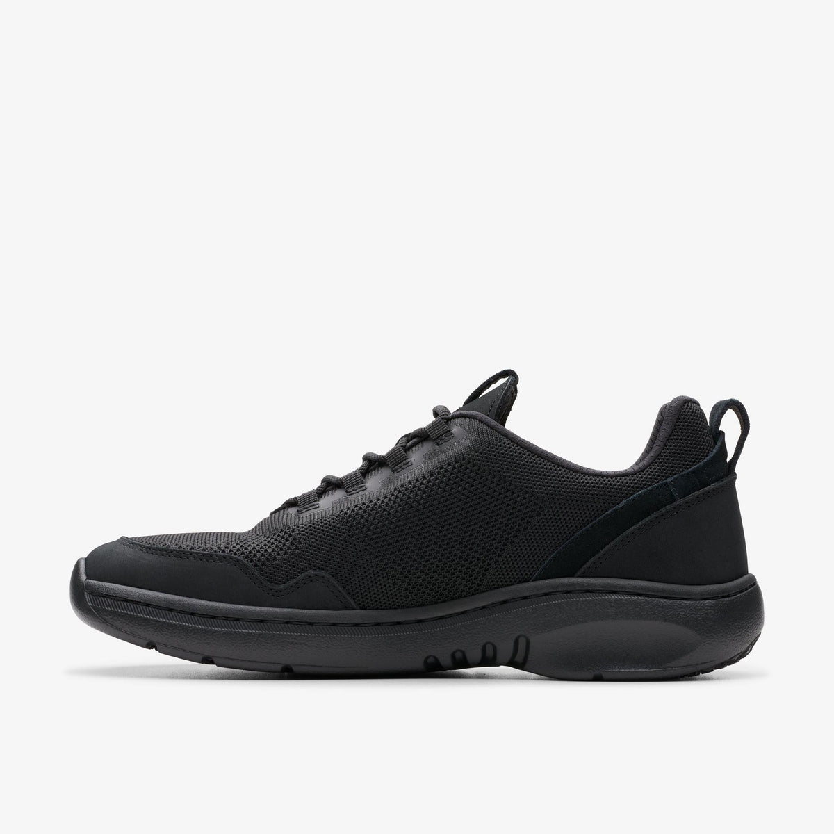 Clarks Clarkspro Knit Men's Black Textile 26176116 — side view