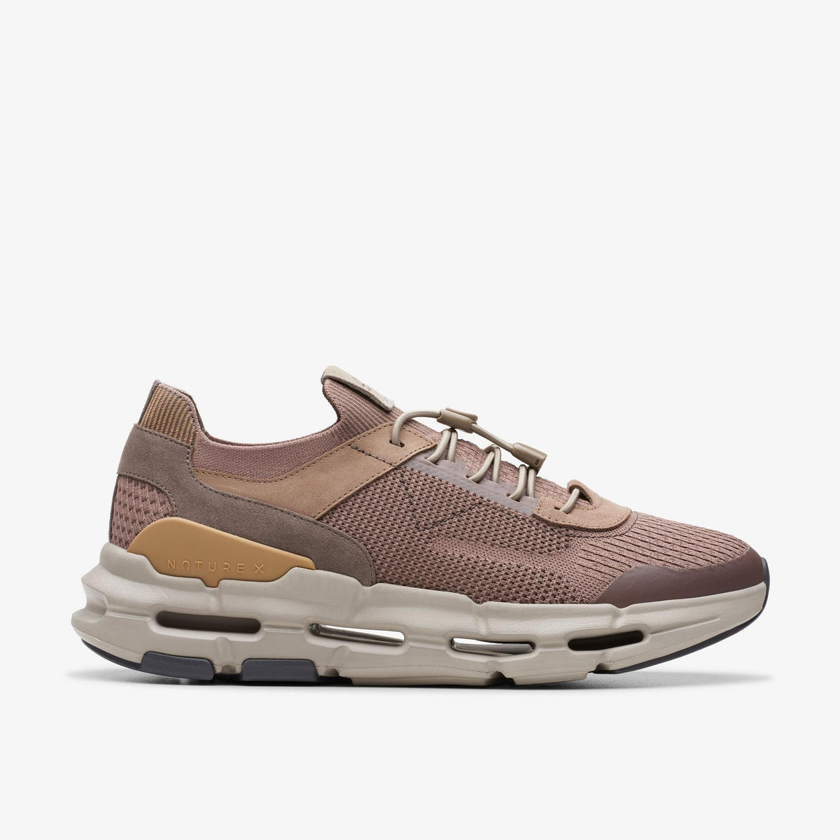 Clarks Nxe Knit Men's Pebble Combination Textile 26176165