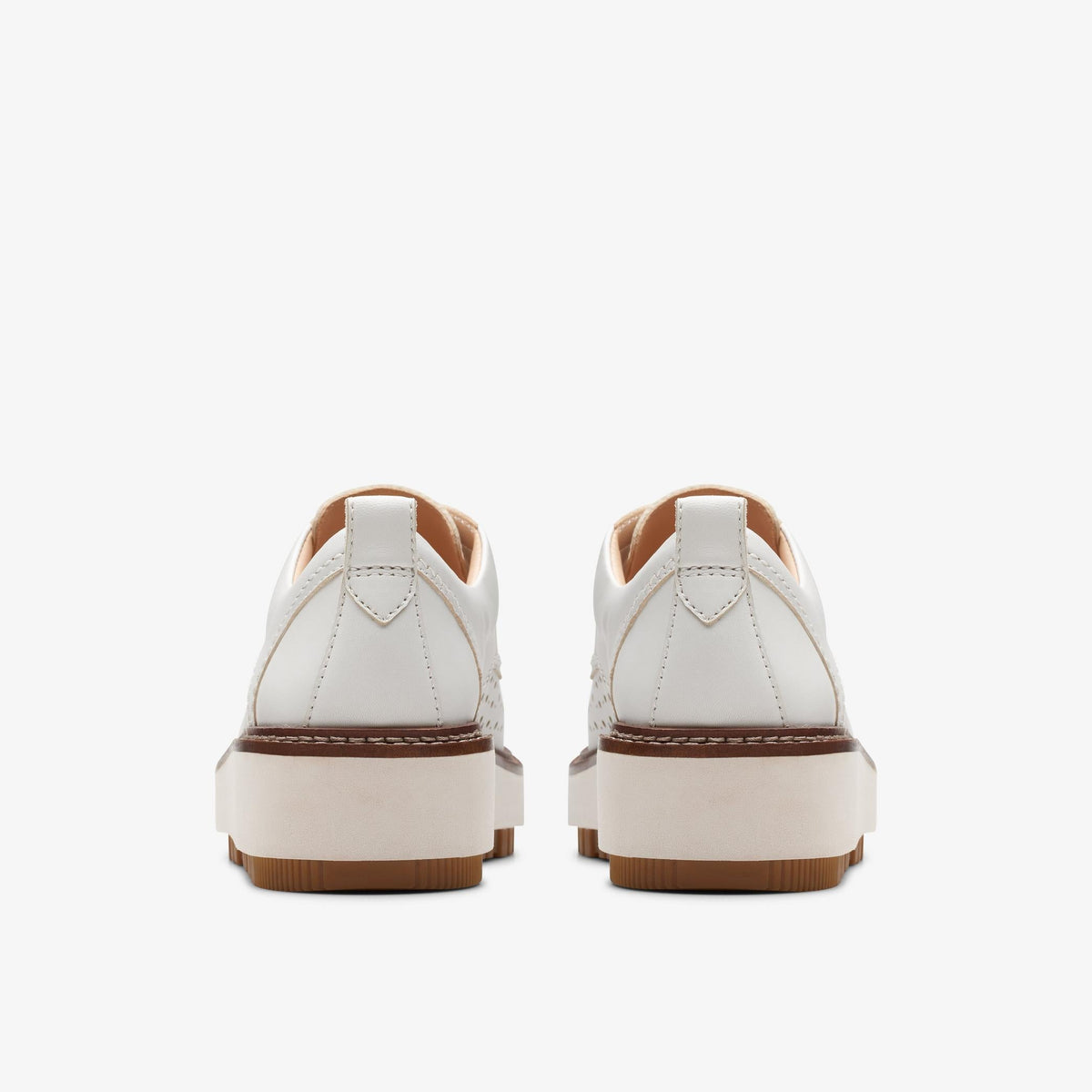 Clarks Oriannaw Move Women's Off White Leather 26176313 — detail view