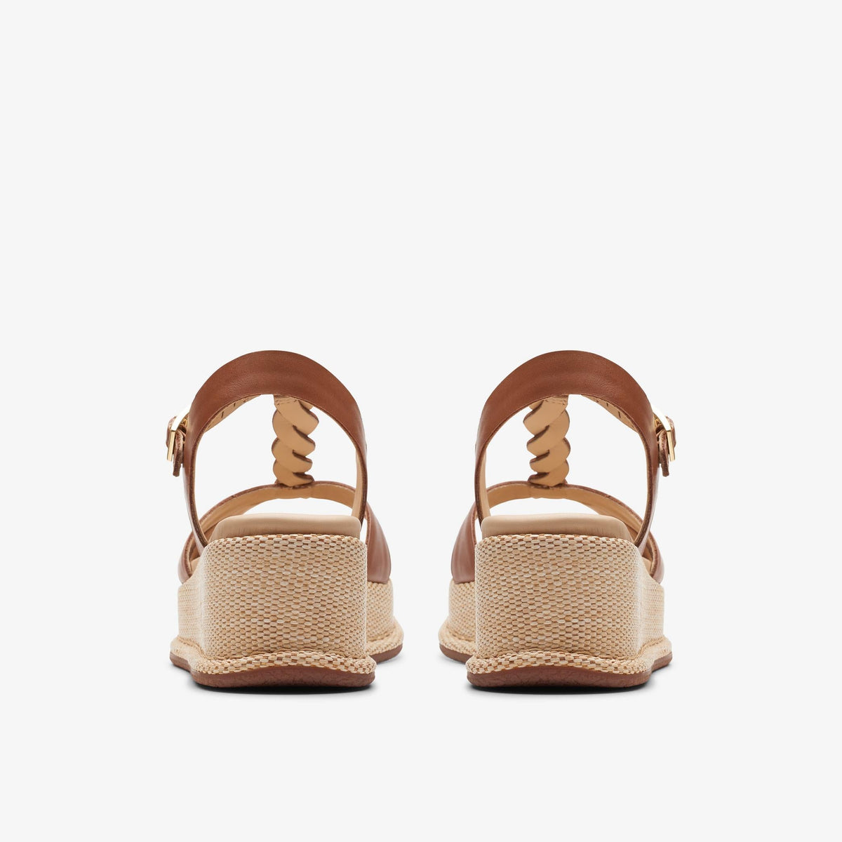 Clarks Kimmei Twist Women's Tan Leather 26176394 — detail view