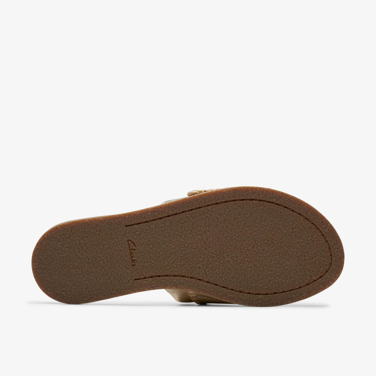 Clarks Maritime Mule Women's Champagne Leather 26176400 — rear view