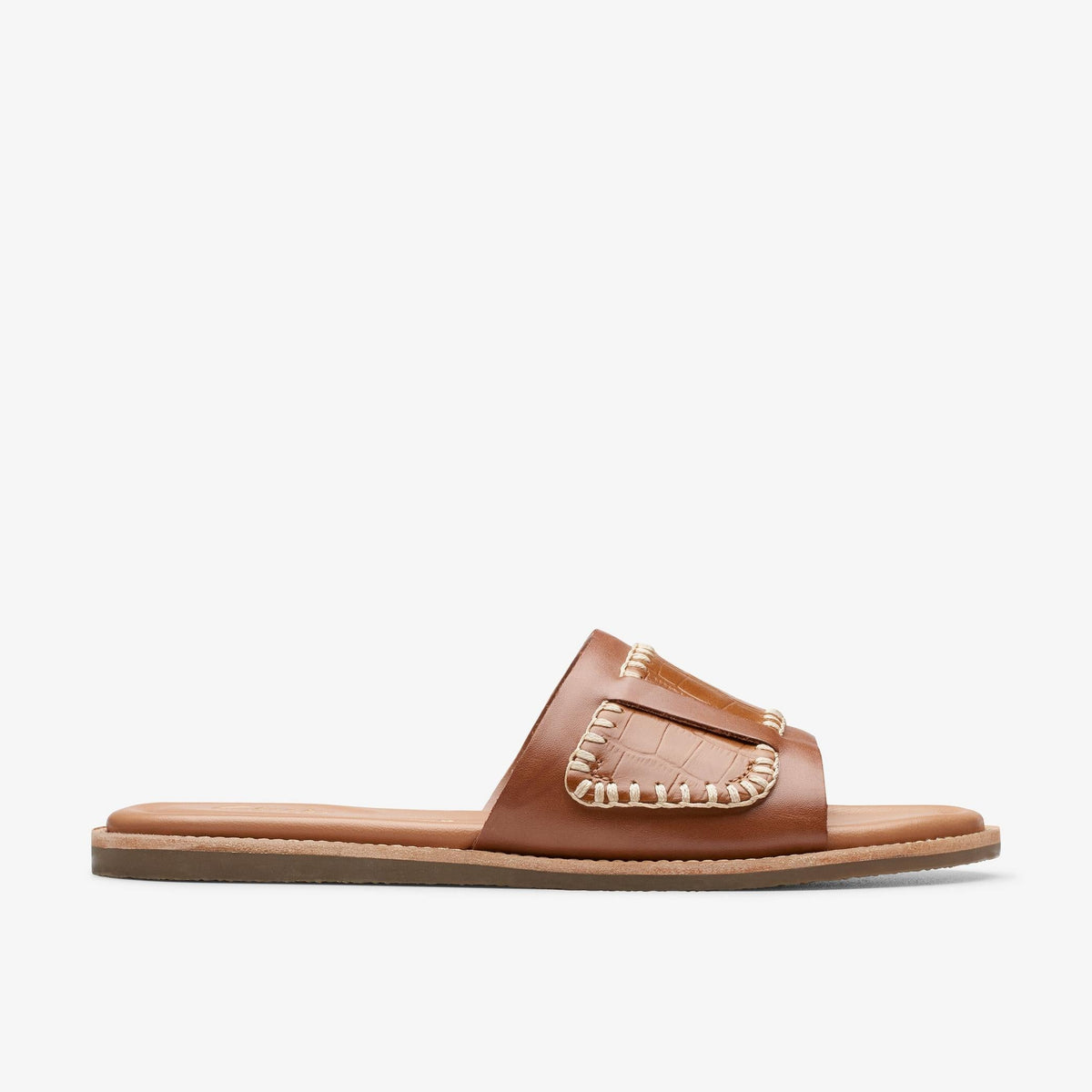 Clarks Originals Maritime Mule Women's Tan Interest Leather 26176402