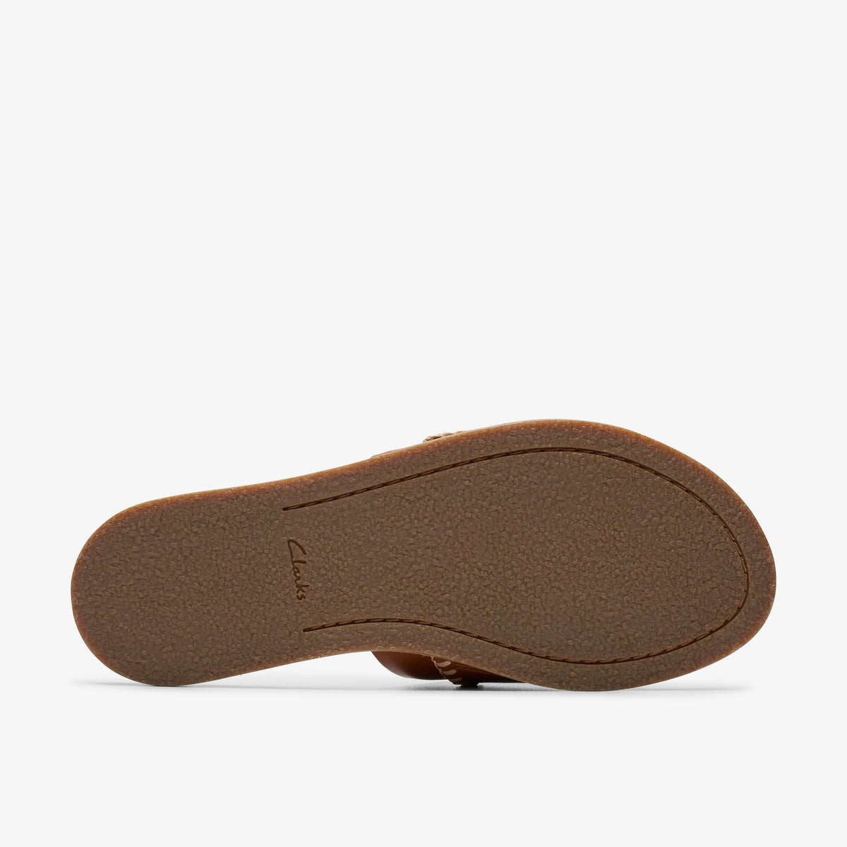 Clarks Maritime Mule Women's Tan Interest 26176402 — rear view