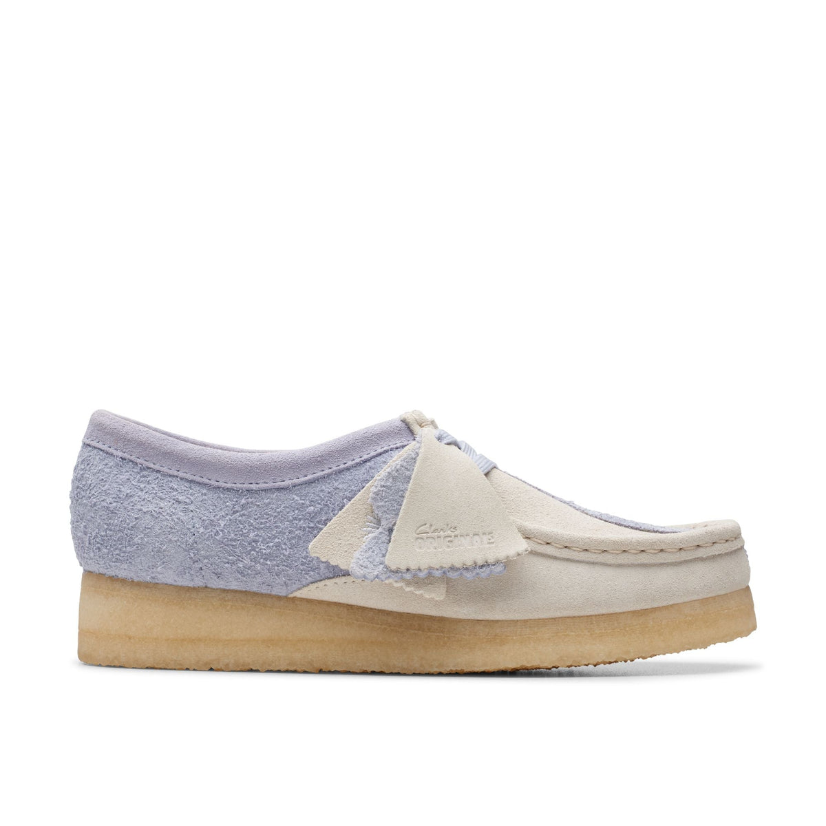 Clarks Originals Wallabee Women's Cloud Grey Combi Suede 26176523