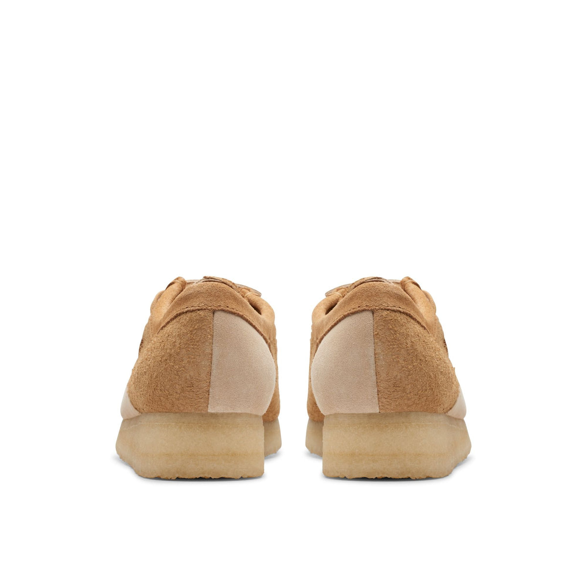 Clarks Originals Wallabee Women's Mid Tan Combi Suede 26176524 — detail view
