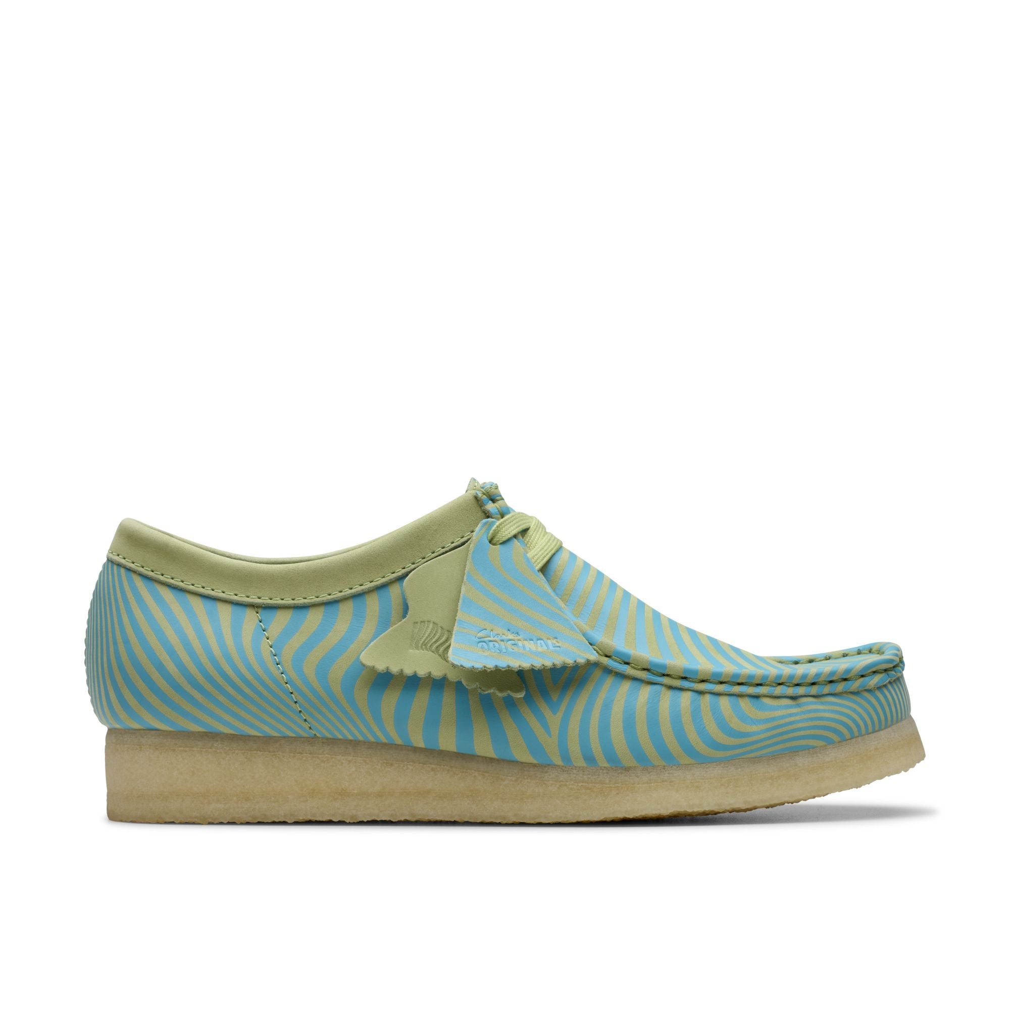 Clarks Originals Wallabee Men's Blue Casual Shoes