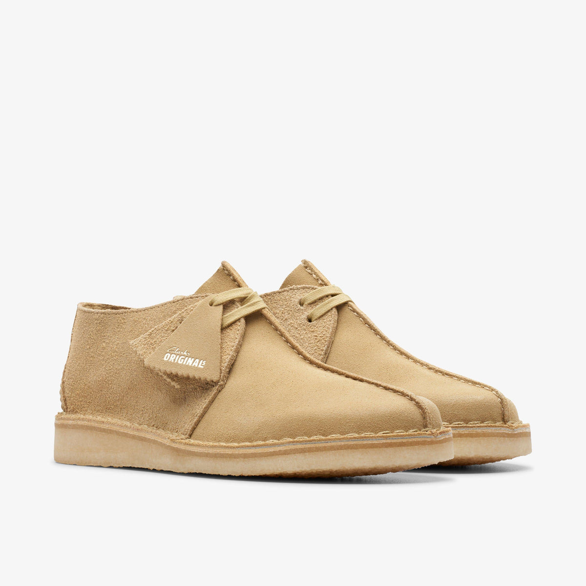 Clarks Originals Desert Trek Men's Maple Combi 26176530 — sole view