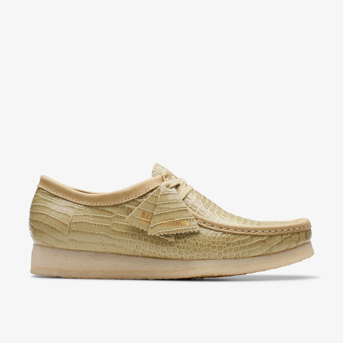 Clarks Originals Wallabee Men's Maple Croc-Embossed Leather 26176572