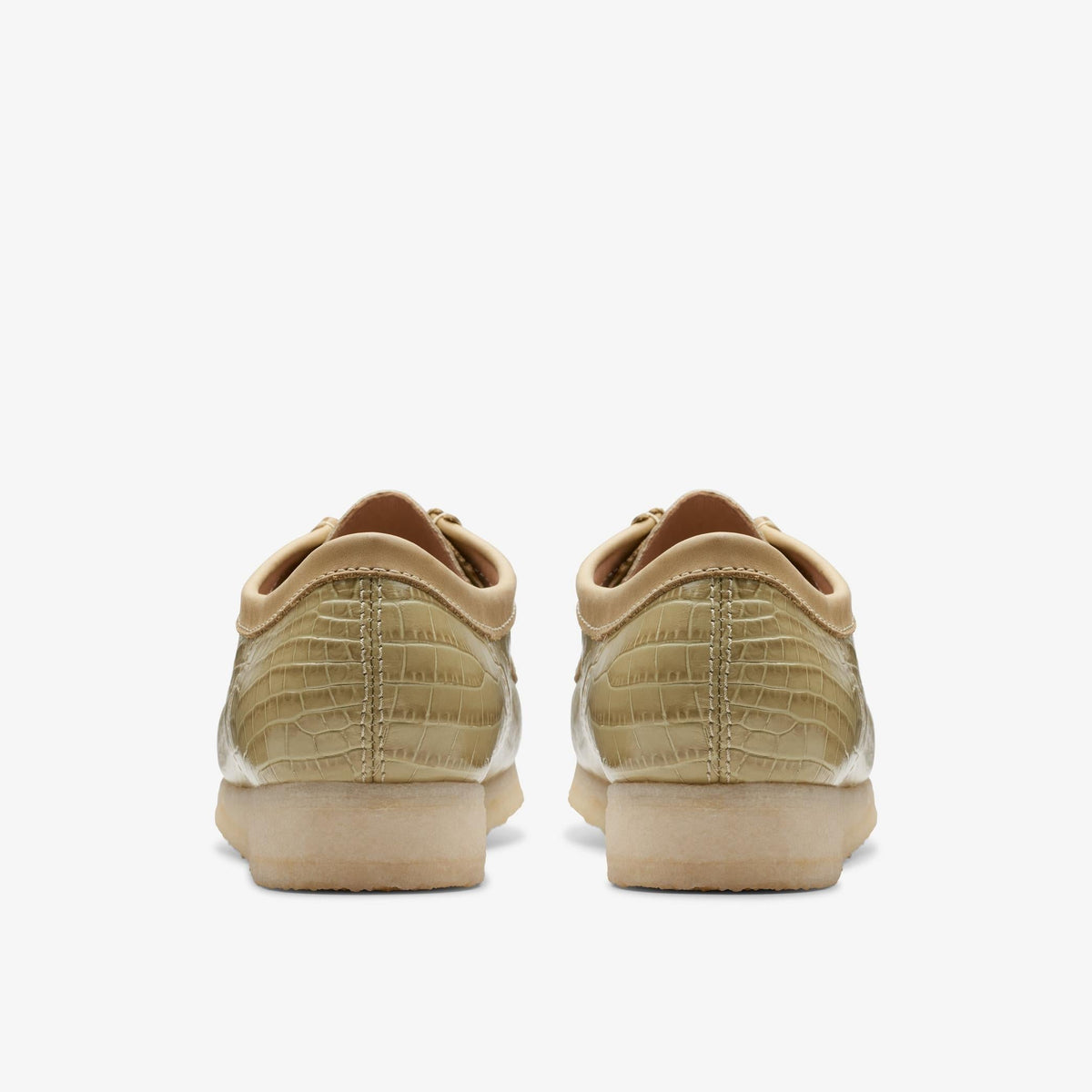 Clarks Originals Wallabee - Maple Croc Men's Maple Croc 26176572 — detail view