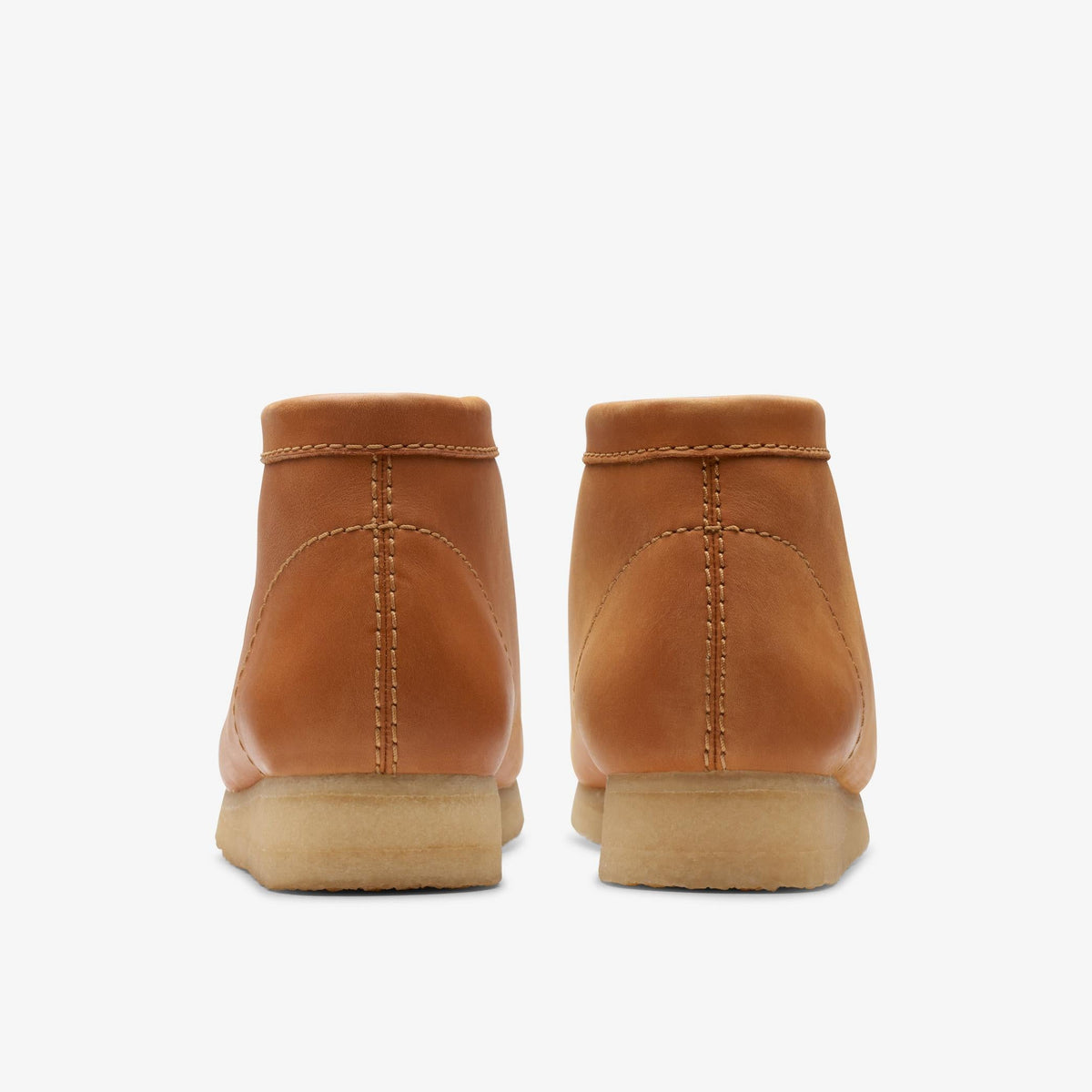 Clarks Originals Wallabee Boot Men's Mid Tan Leather 26176627 — detail view