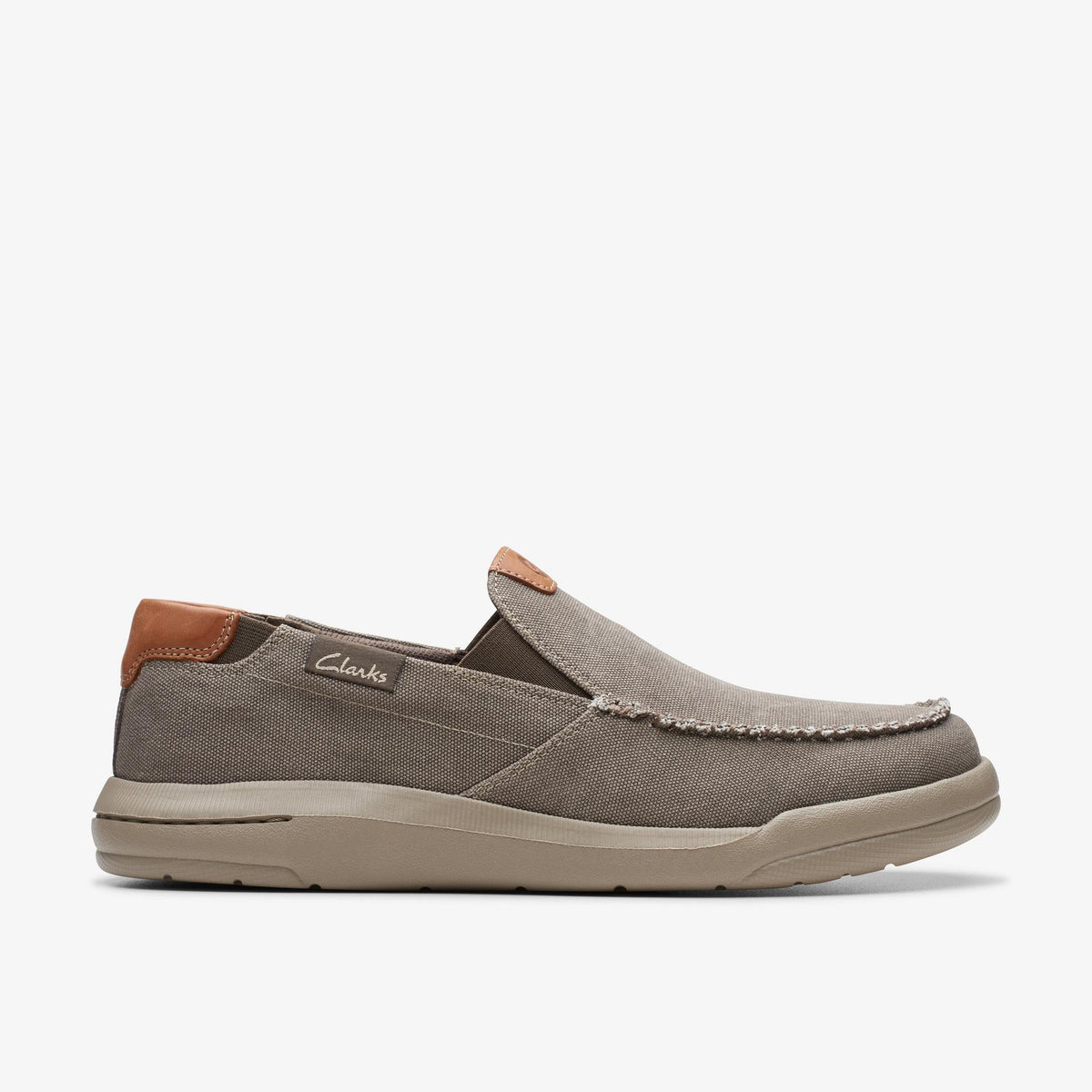 Clarks Driftlite Step Men's Taupe Canvas 26176941