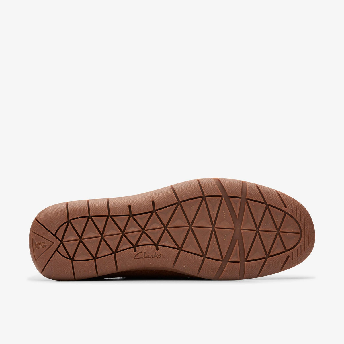 Clarks Flexway Easy Men's Dark Brown Suede 26176946 — rear view