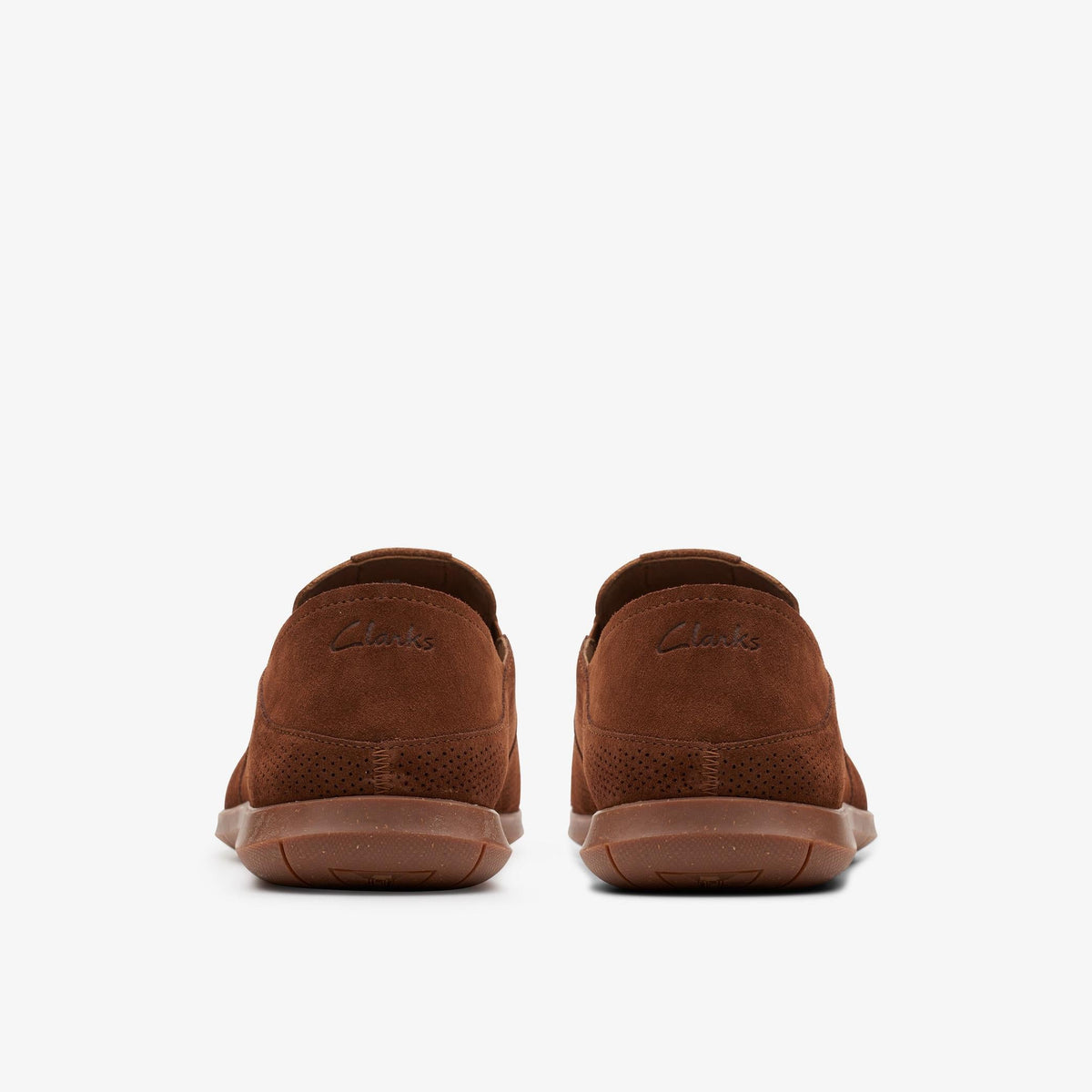 Clarks Flexway Easy Men's Dark Brown Suede 26176946 — detail view
