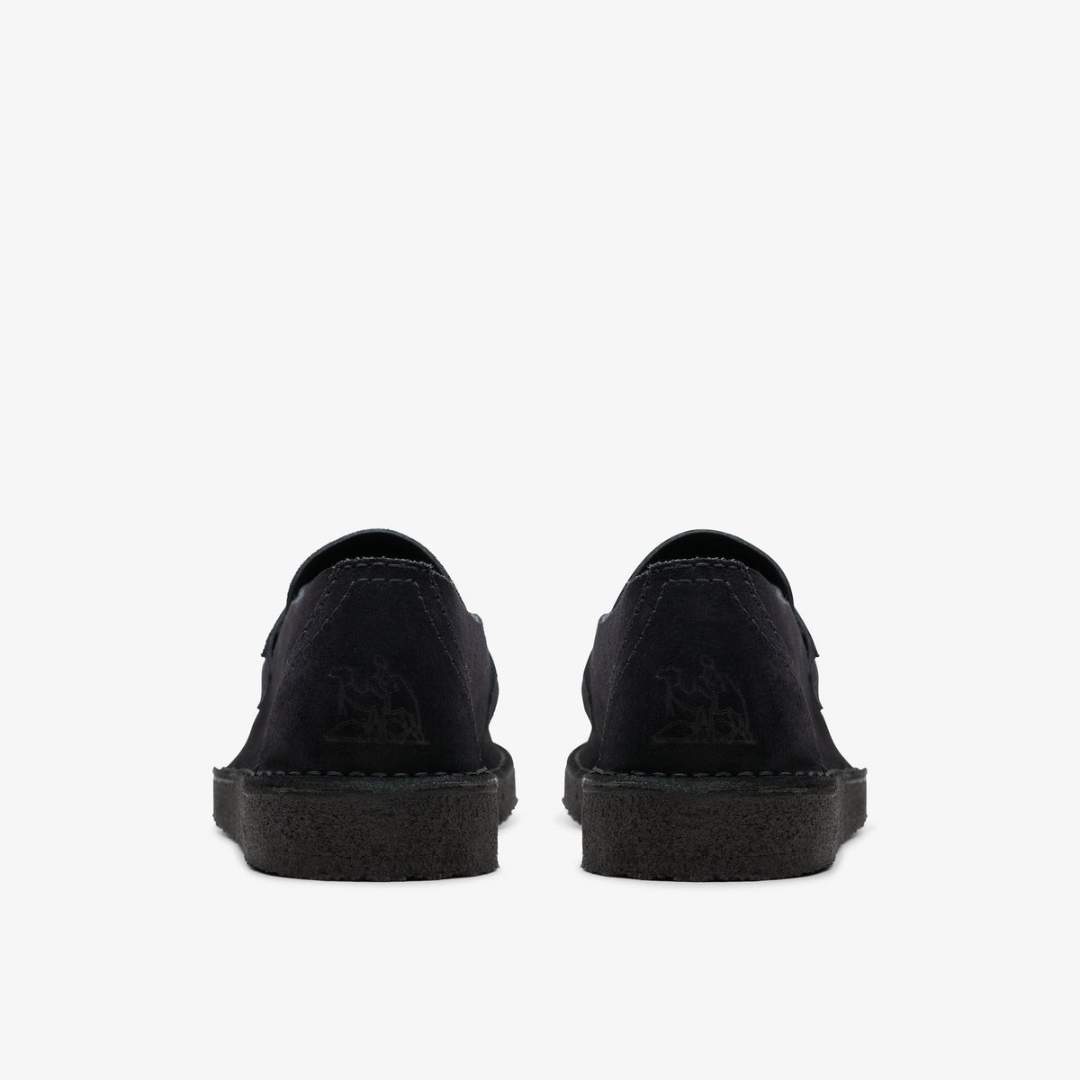 Clarks Originals Nomad Loafer Men's Black Suede 26178111 — detail view